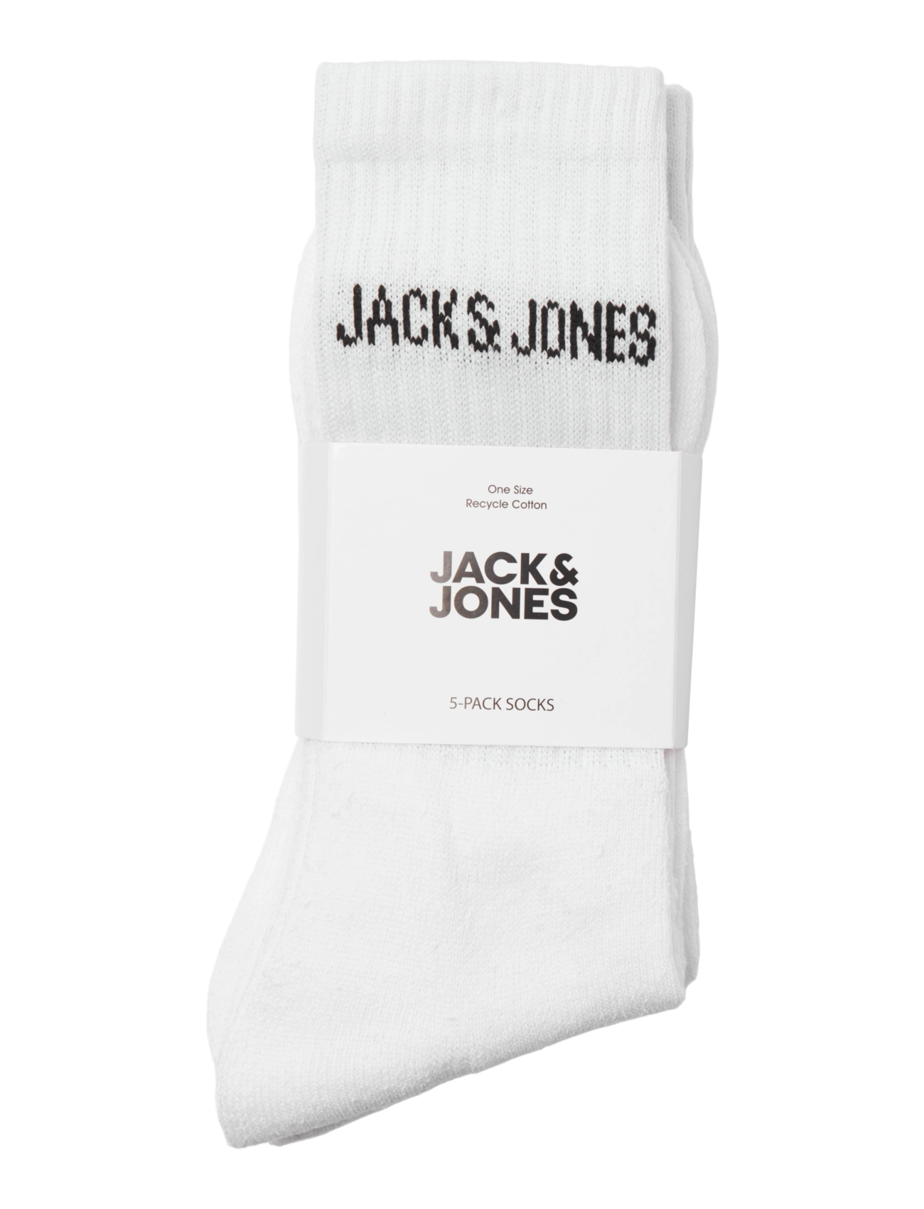 Jack & Jones - JACREGEN TENNIS SOCK 5 PACK NOOS - tennissocken - white - 1