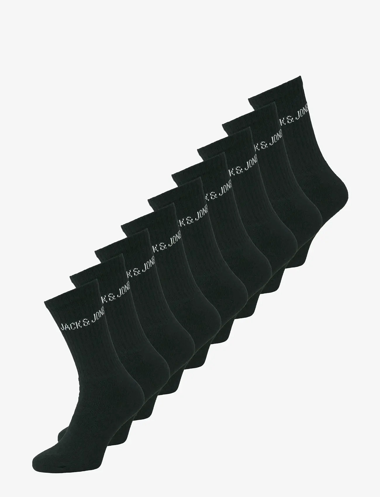 Jack & Jones - JACREGEN TENNIS SOCKS 9 PACK NOOS - sokker - black - 0