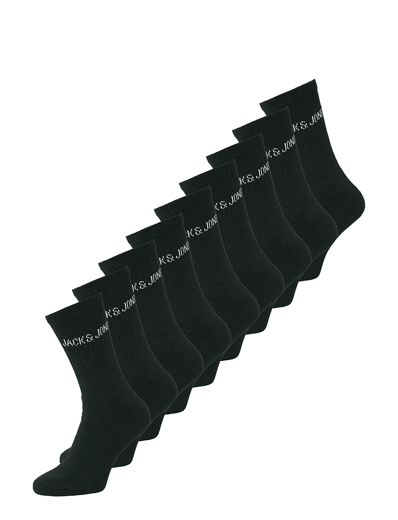 Jack & Jones - JACREGEN TENNIS SOCKS 9 PACK NOOS - crew-socken - black - 0