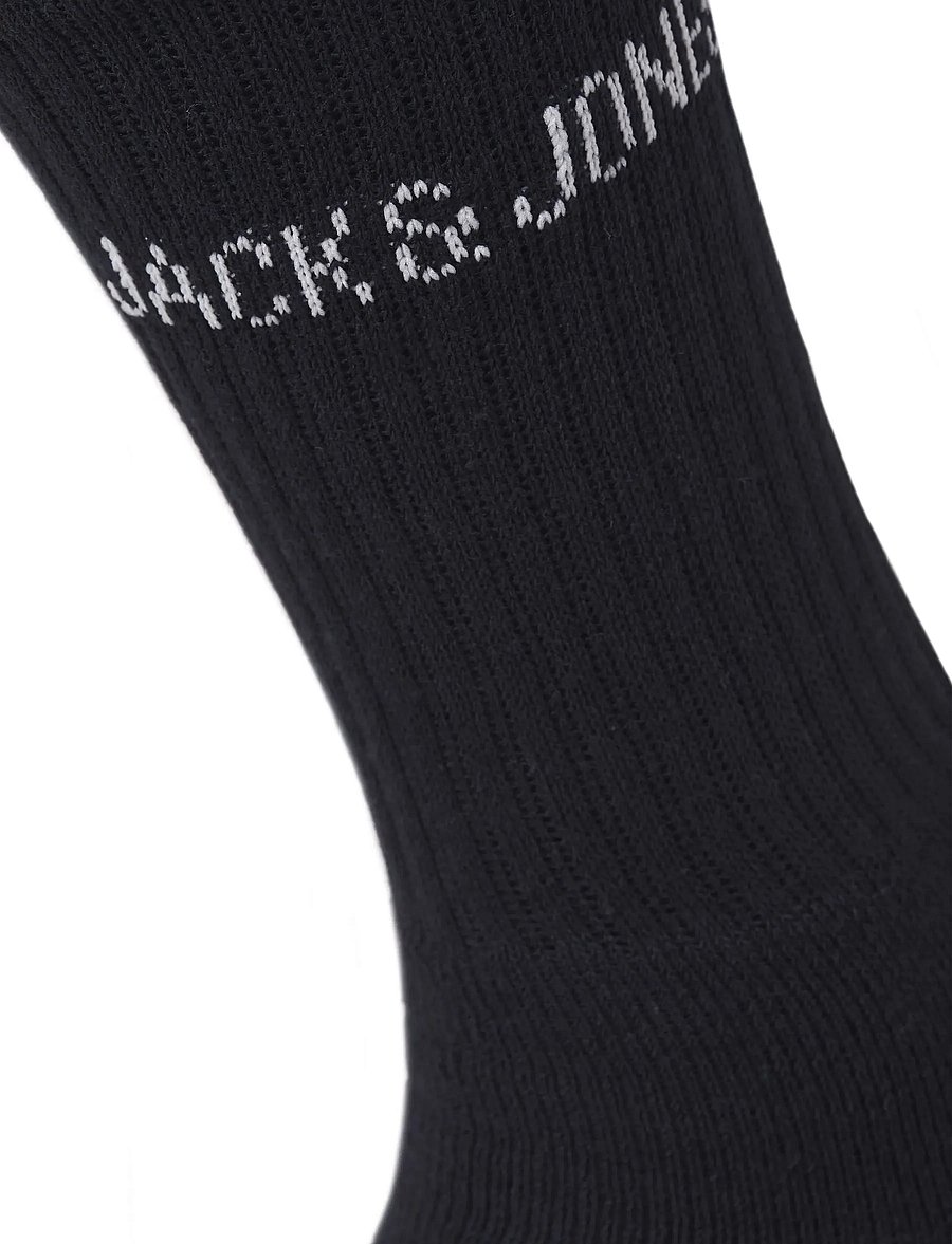 Jack & Jones - JACREGEN TENNIS SOCKS 9 PACK NOOS - chaussettes crew - black - 1