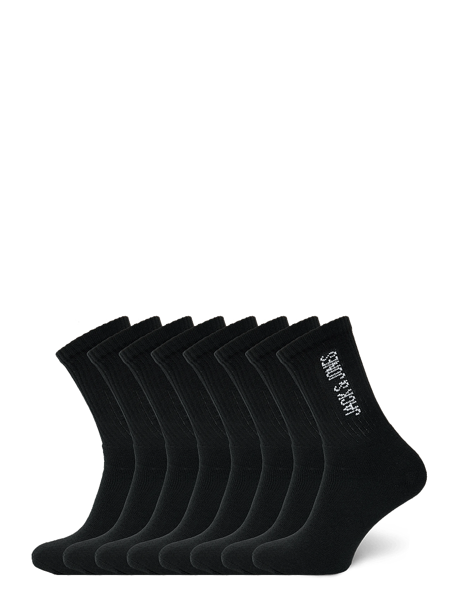 Jack & Jones - JACREGEN TENNIS SOCKS 9 PACK NOOS - crew-socken - black - 0