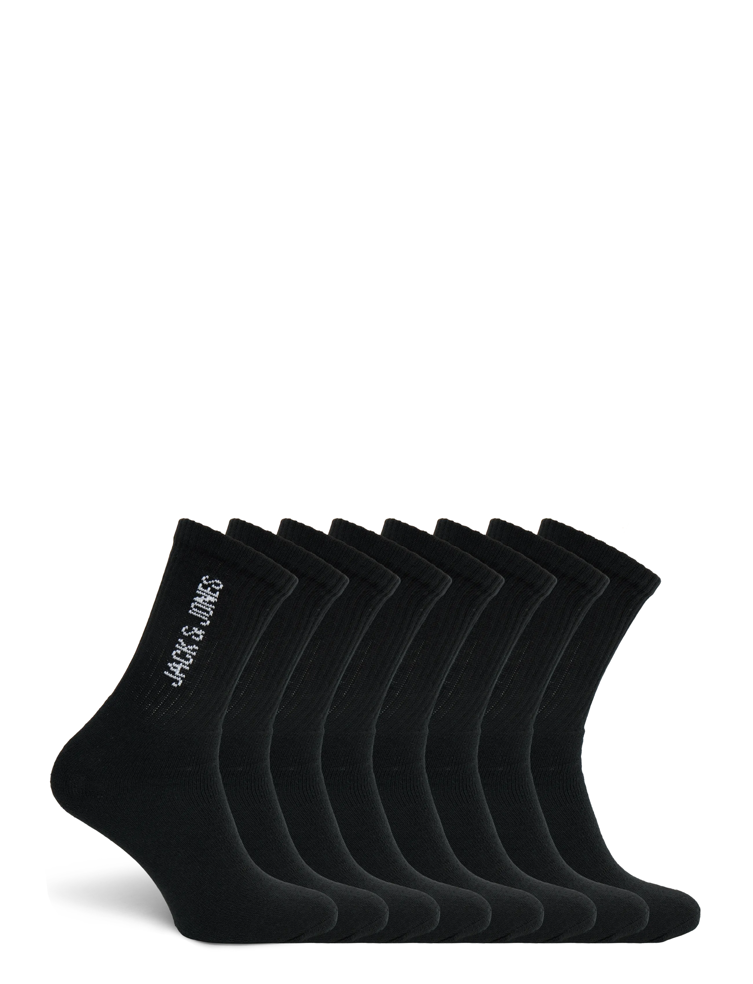 Jack & Jones - JACREGEN TENNIS SOCKS 9 PACK NOOS - crew-socken - black - 1