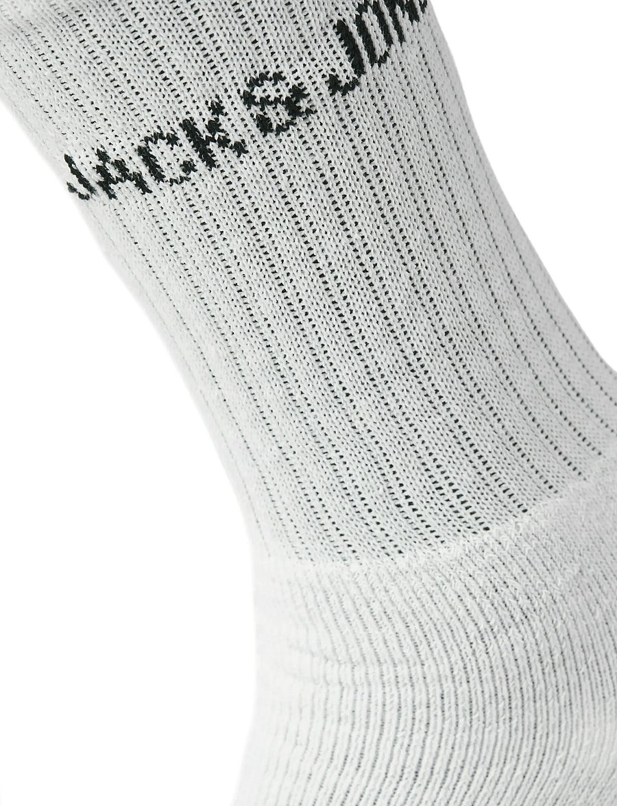 Jack & Jones - JACREGEN TENNIS SOCKS 9 PACK NOOS - crew-socken - white - 1