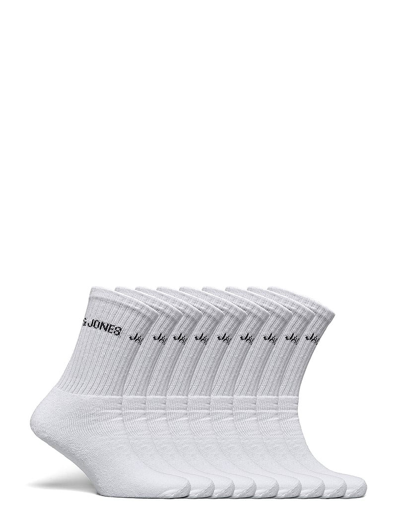 Jack & Jones - JACREGEN TENNIS SOCKS 9 PACK NOOS - crew-socken - white - 3