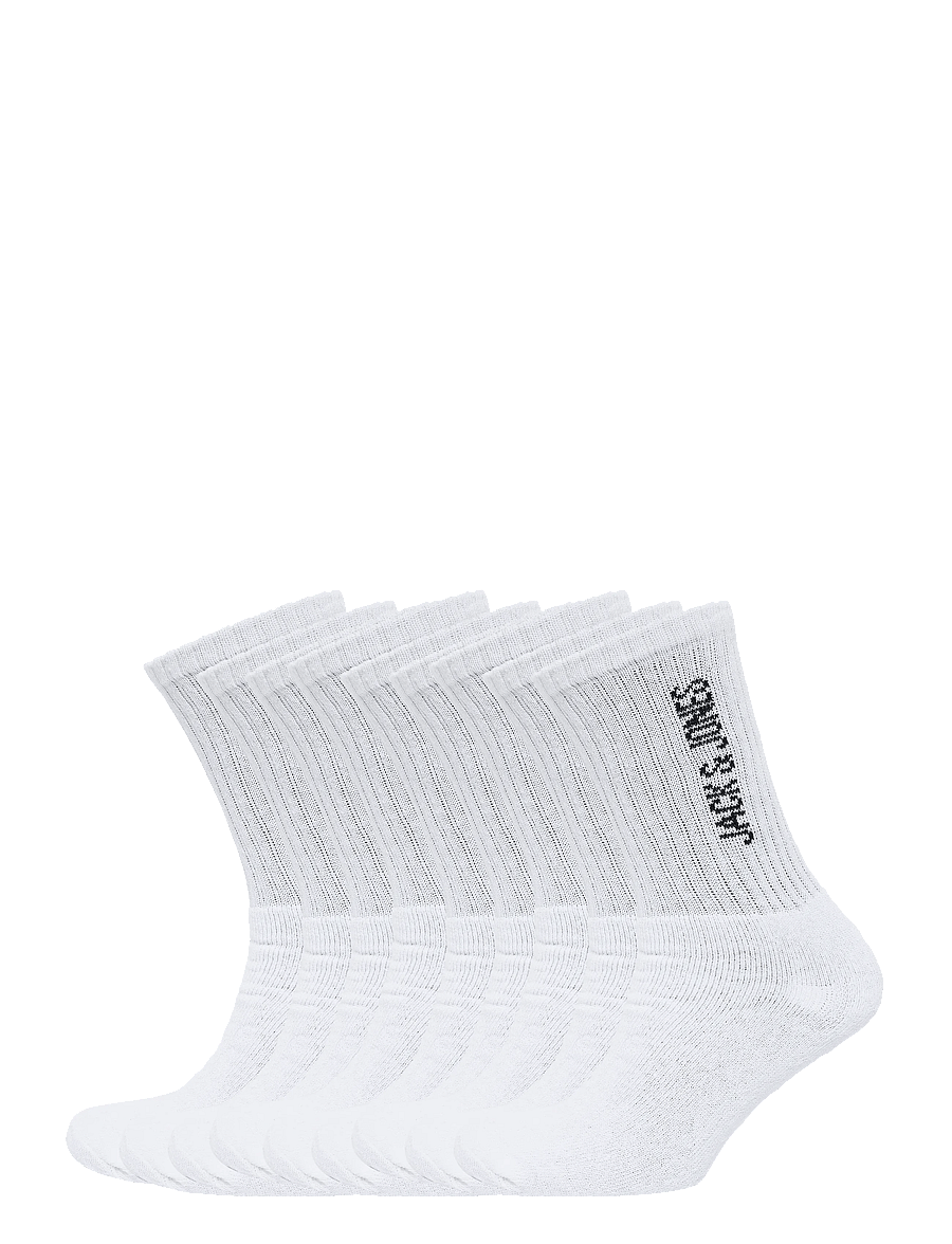 Jack & Jones - JACREGEN TENNIS SOCKS 9 PACK NOOS - tennissocken - white - 0