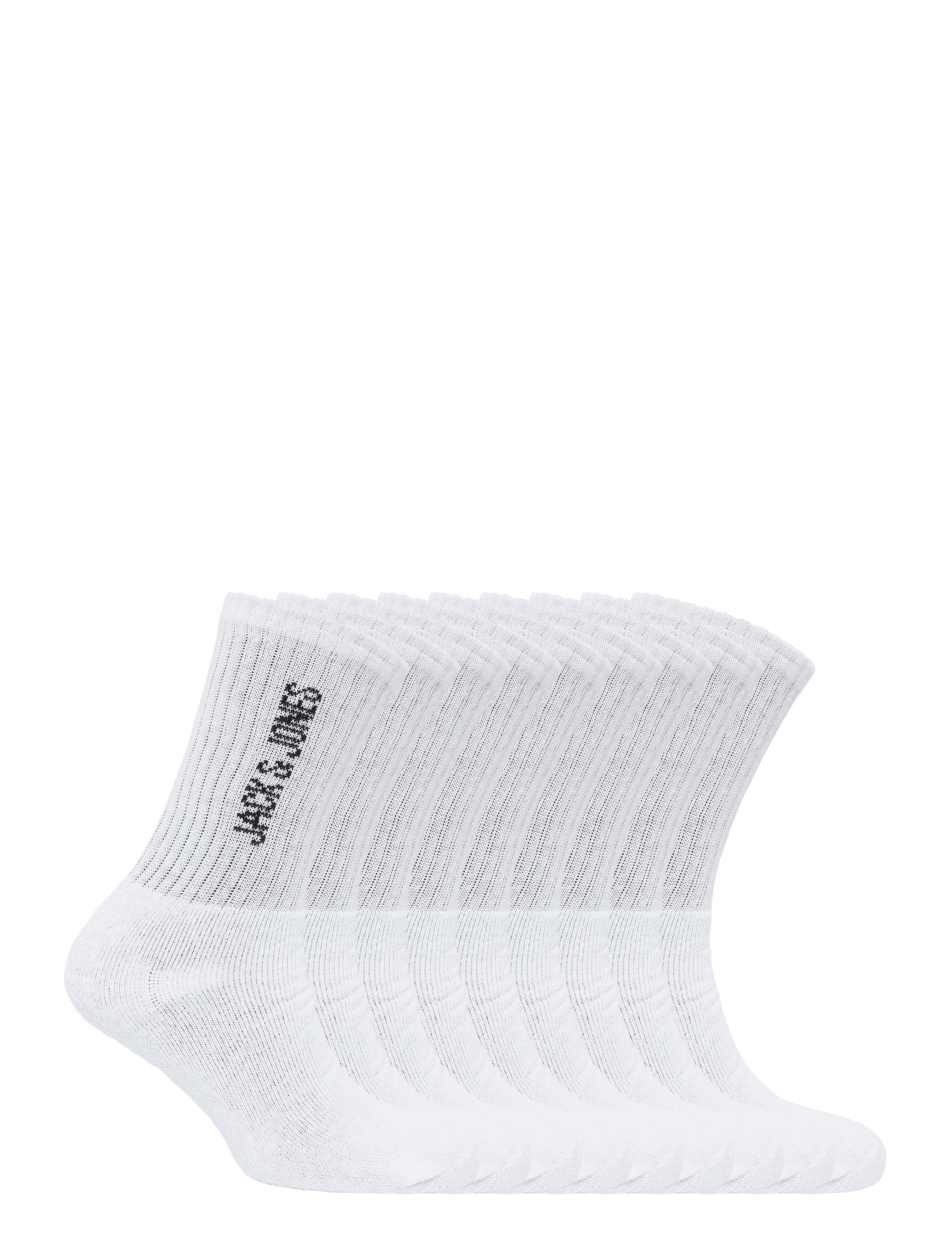 Jack & Jones - JACREGEN TENNIS SOCKS 9 PACK NOOS - sokker - white - 1