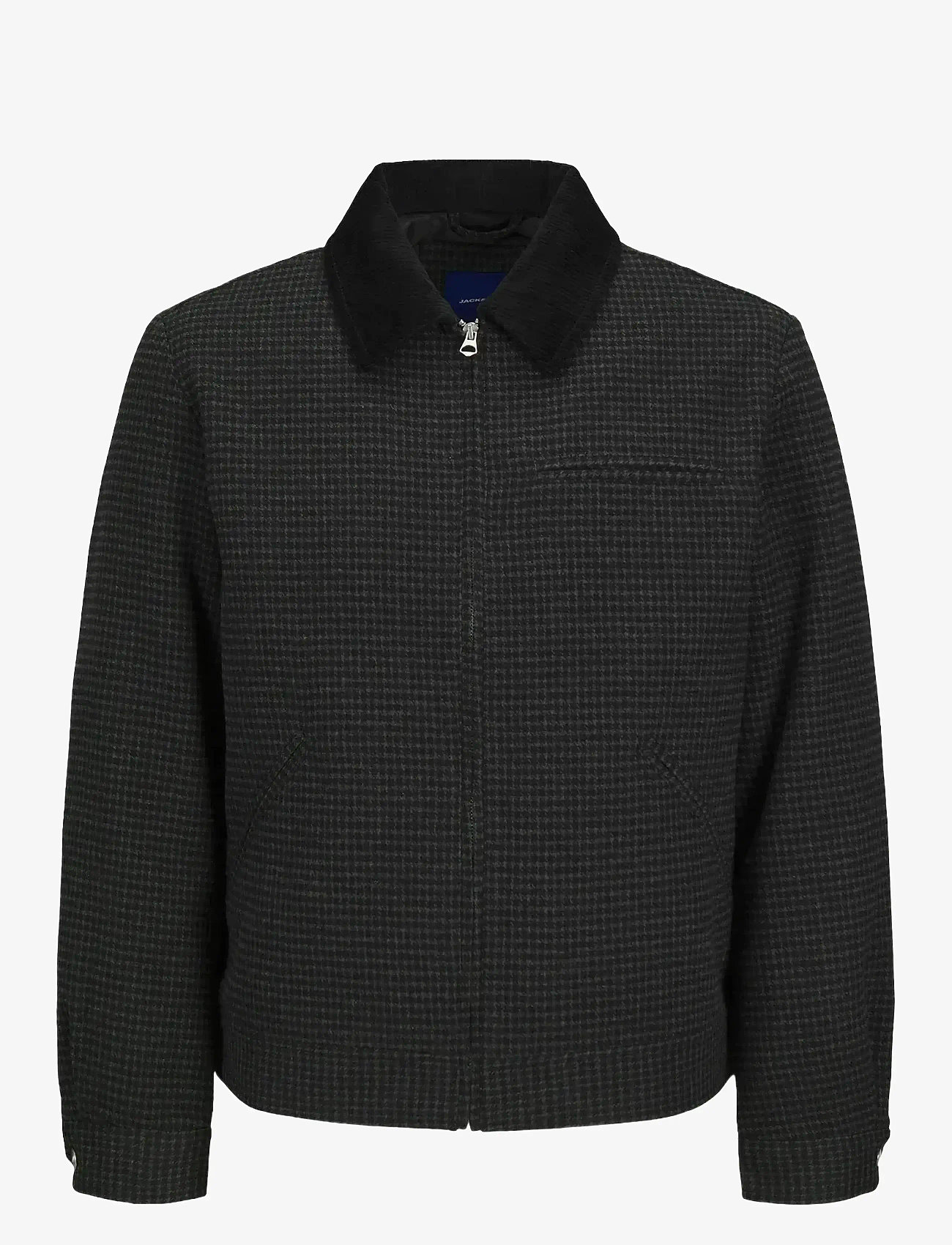 Jack & Jones - JOREATON WOOL WORKER JACKET - herbstjacken - black - 0