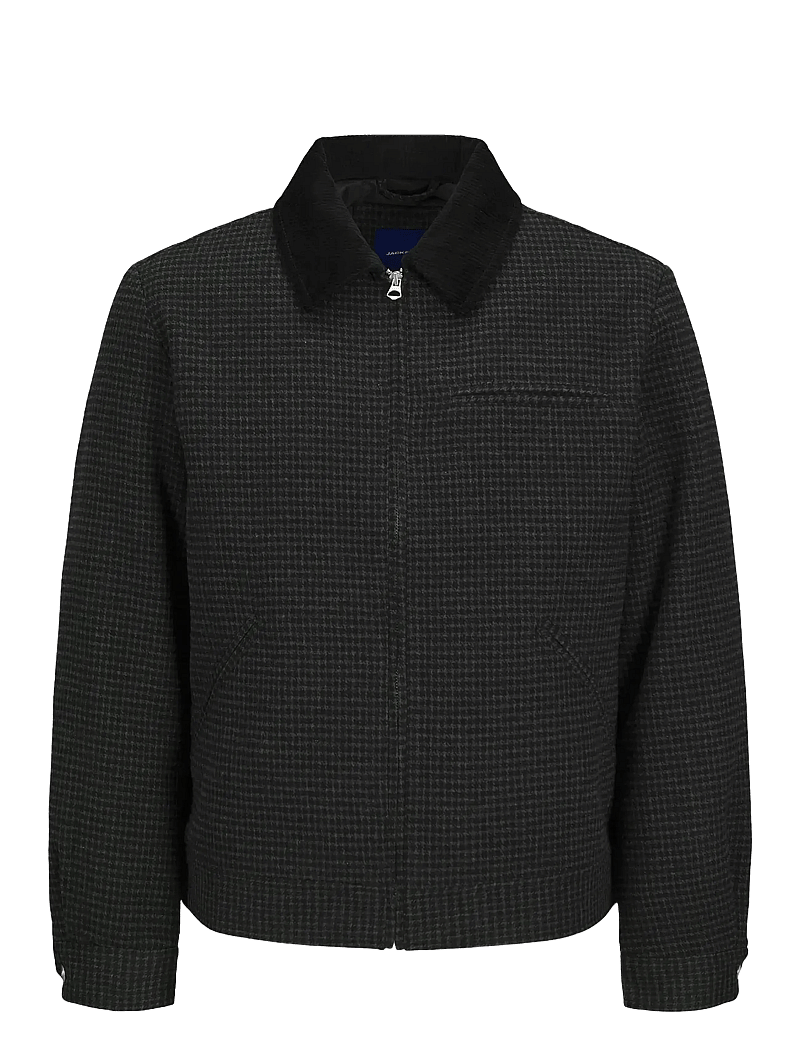 Jack & Jones - JOREATON WOOL WORKER JACKET - herbstjacken - black - 0