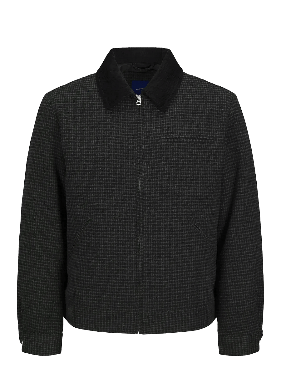 Jack & Jones - JOREATON WOOL WORKER JACKET - black - 0