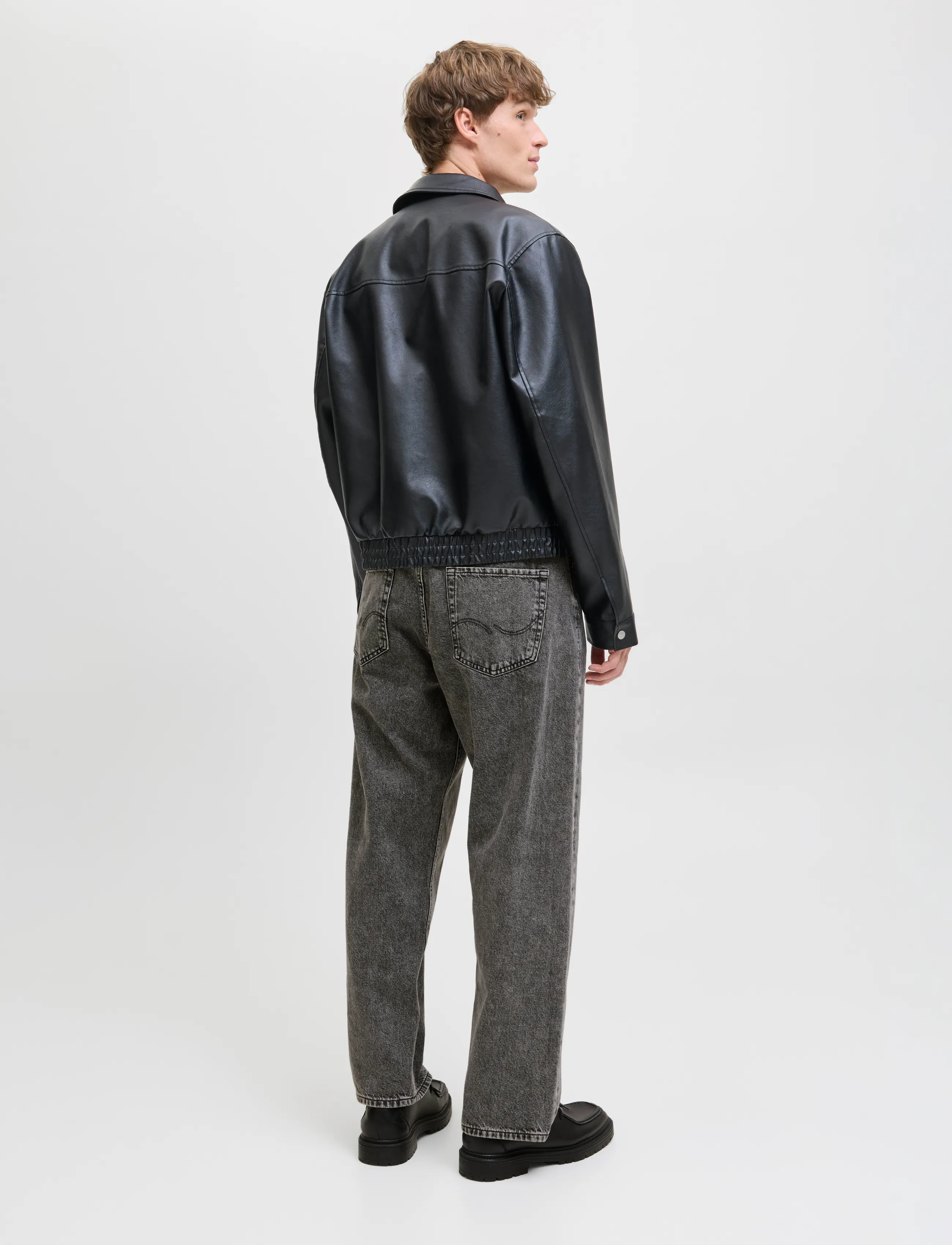 Jack & Jones - JJIALEX JJBASIC SQ 734 NOOS - black denim - 3