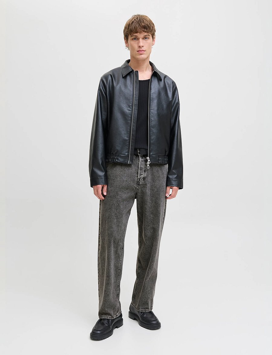 Jack & Jones - JJIALEX JJBASIC SQ 734 NOOS - black denim - 4