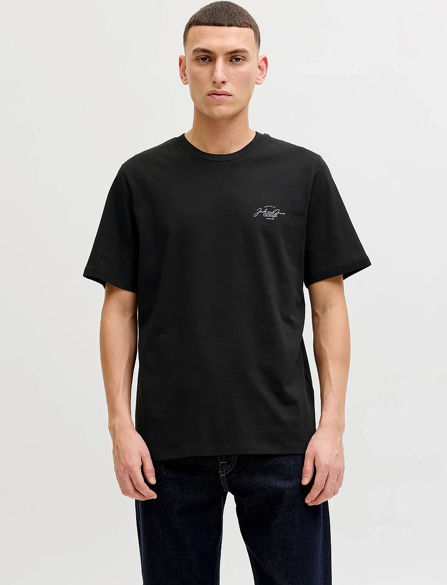 Jack & Jones - JJFERRIS TEE SS CREW NECK 3PK MP - kortærmede t-shirts - kombu green - 5