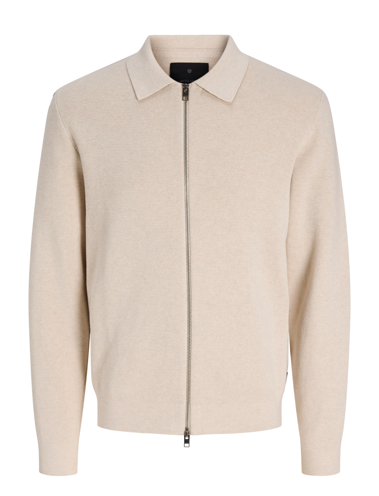 Jack & Jones JPRBLAMILANO STITCH KNIT CARDIGAN - Stickat - CLOUD DANCER / cream
