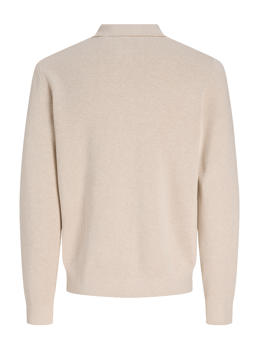 Jack & Jones - JPRBLAMILANO STITCH KNIT CARDIGAN - strickjacken - cloud dancer - 1
