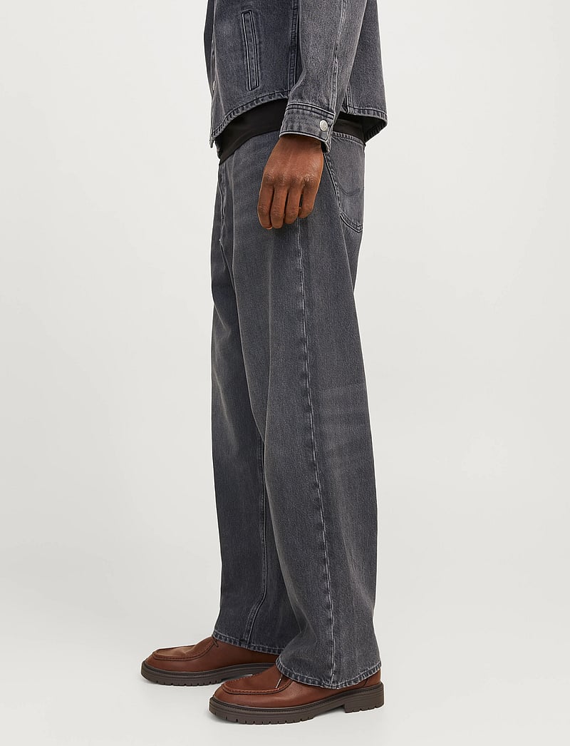 Jack & Jones - JJIRON JJORIGINAL AM 592 NOOS - alt laienevad teksad - black denim - 4