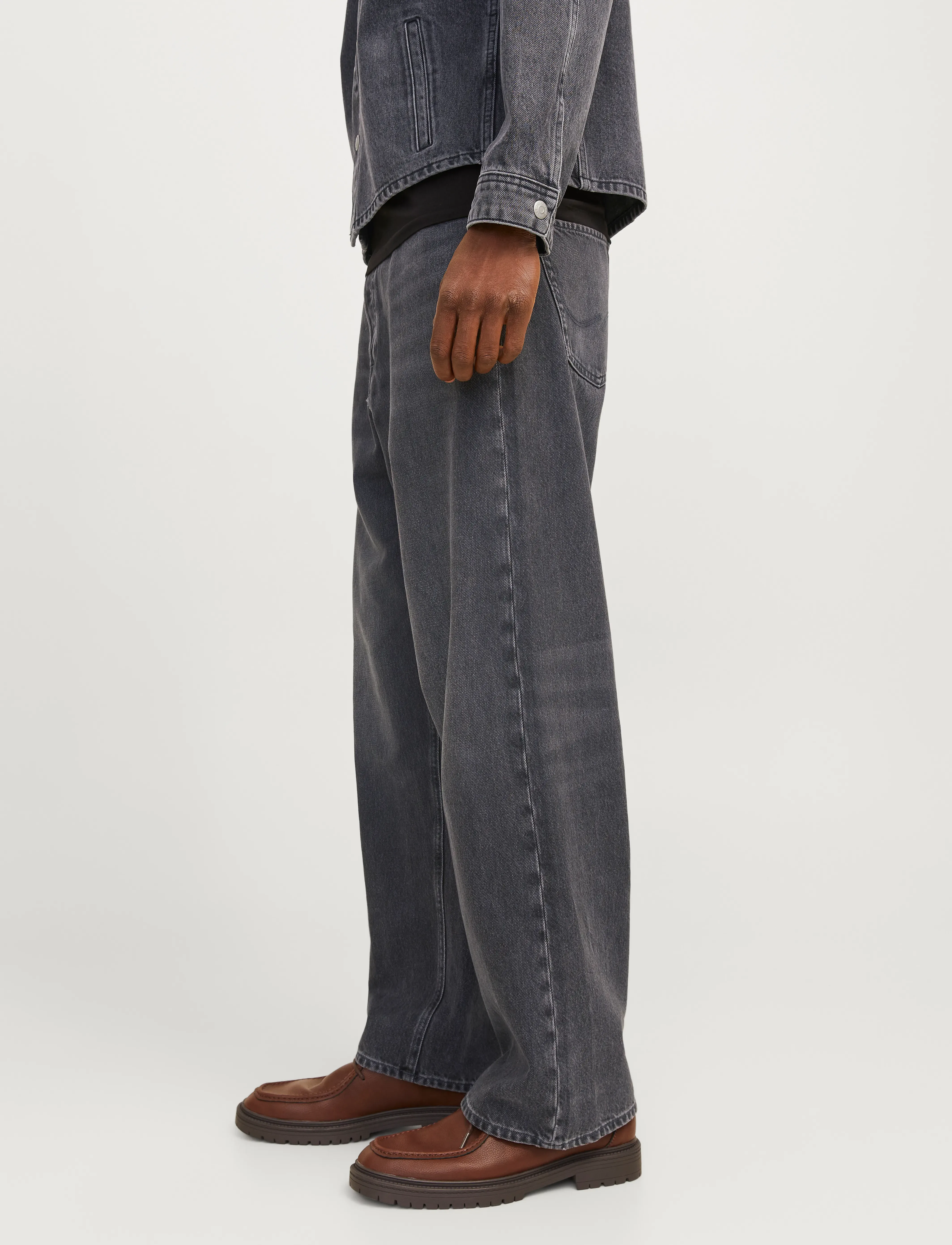 Jack & Jones - JJIRON JJORIGINAL AM 592 NOOS - loose jeans - black denim - 4