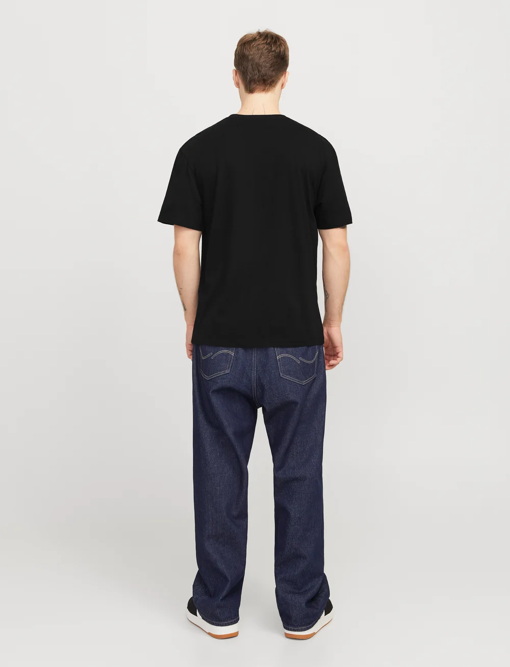 Jack & Jones - JJEBRYAN CORP LOGO TEE SS O-NECK NOOS - short-sleeved t-shirts - black - 2