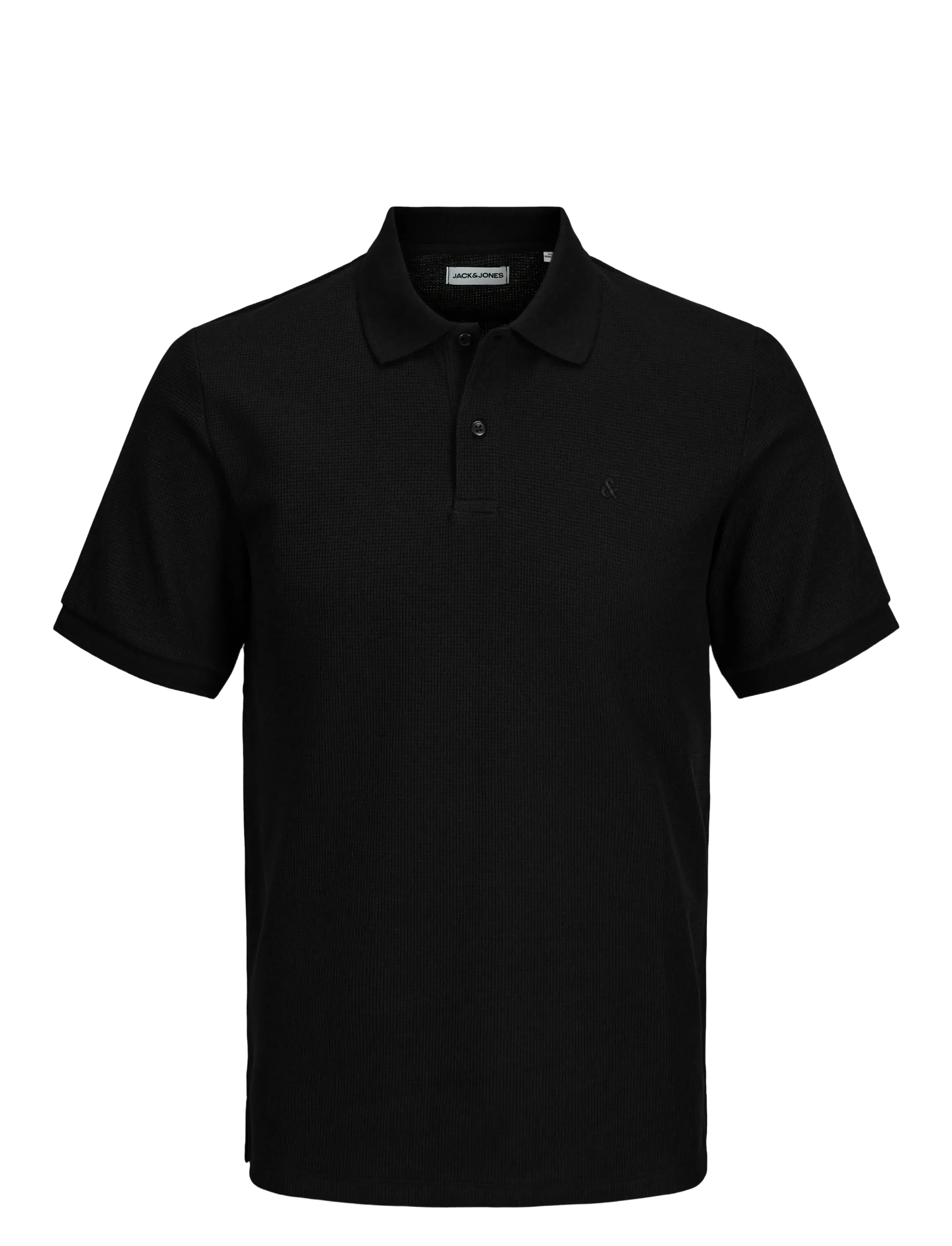 Jack & Jones JJEAUSTIN POLO SS NOOS - Pikéer - BLACK / black