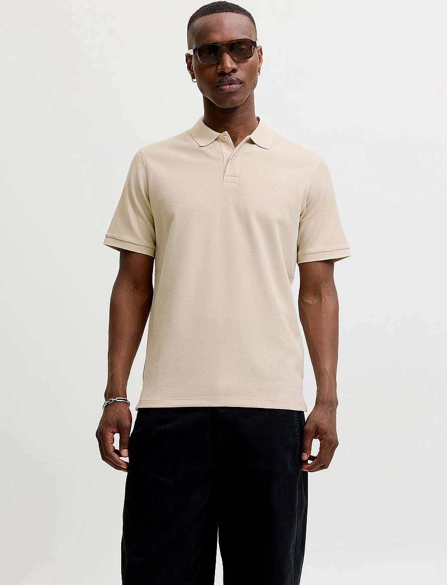 Jack & Jones - JJEAUSTIN POLO SS NOOS - kurzärmelig - moonbeam - 0