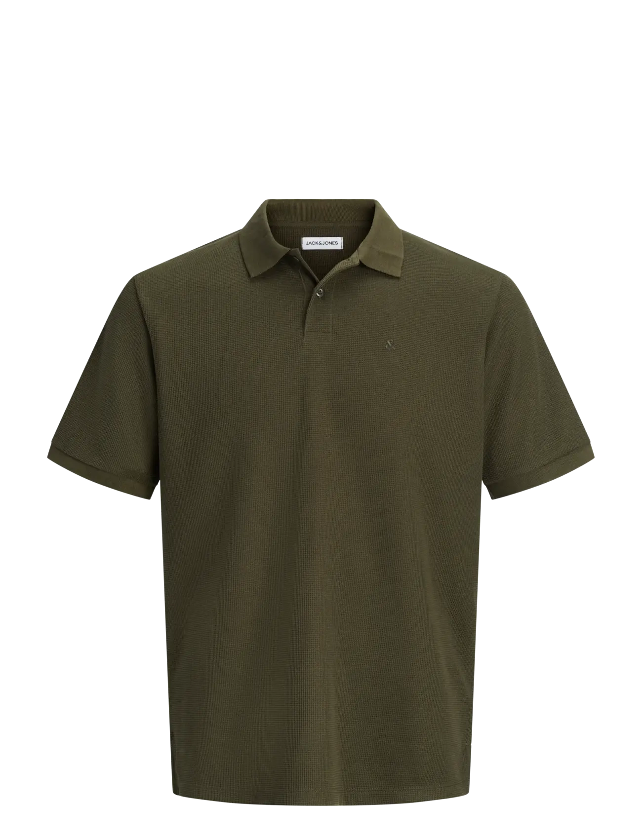JACK & JONES Jjeaustin Polo Ss Noos Khaki - XXL - Herren