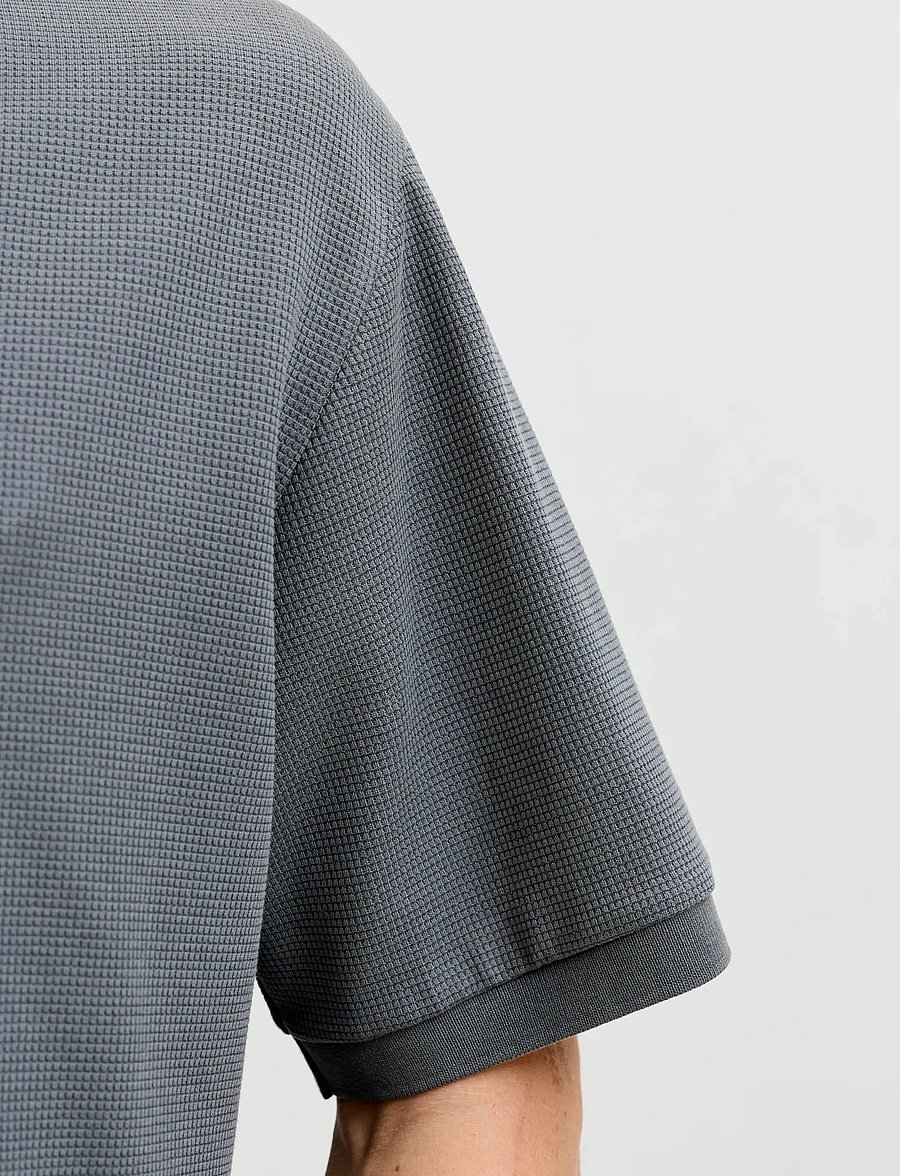 Jack & Jones - JJEAUSTIN POLO SS NOOS - polos à manches courtes - turbulence - 5