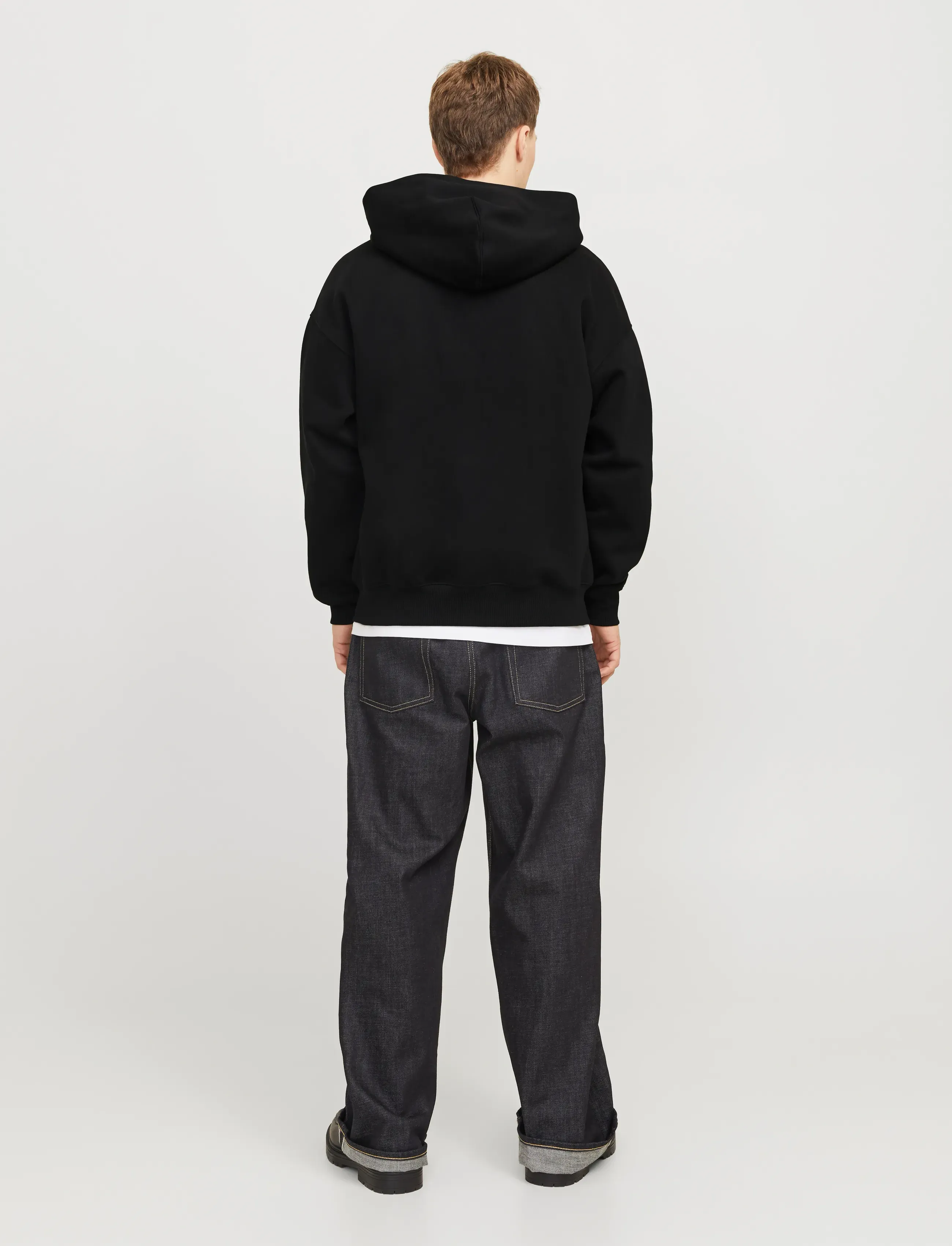 Jack & Jones - JJEURBAN EDGE SWEAT ZIP HOOD NOOS - sweatshirts - black - 2