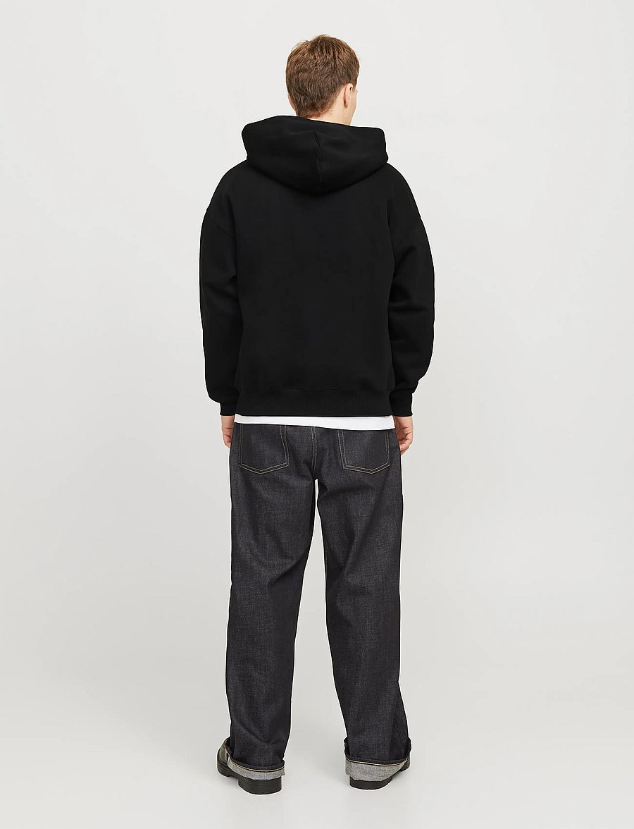 Jack & Jones - JJEURBAN EDGE SWEAT ZIP HOOD NOOS - sweats à capuche - black - 2
