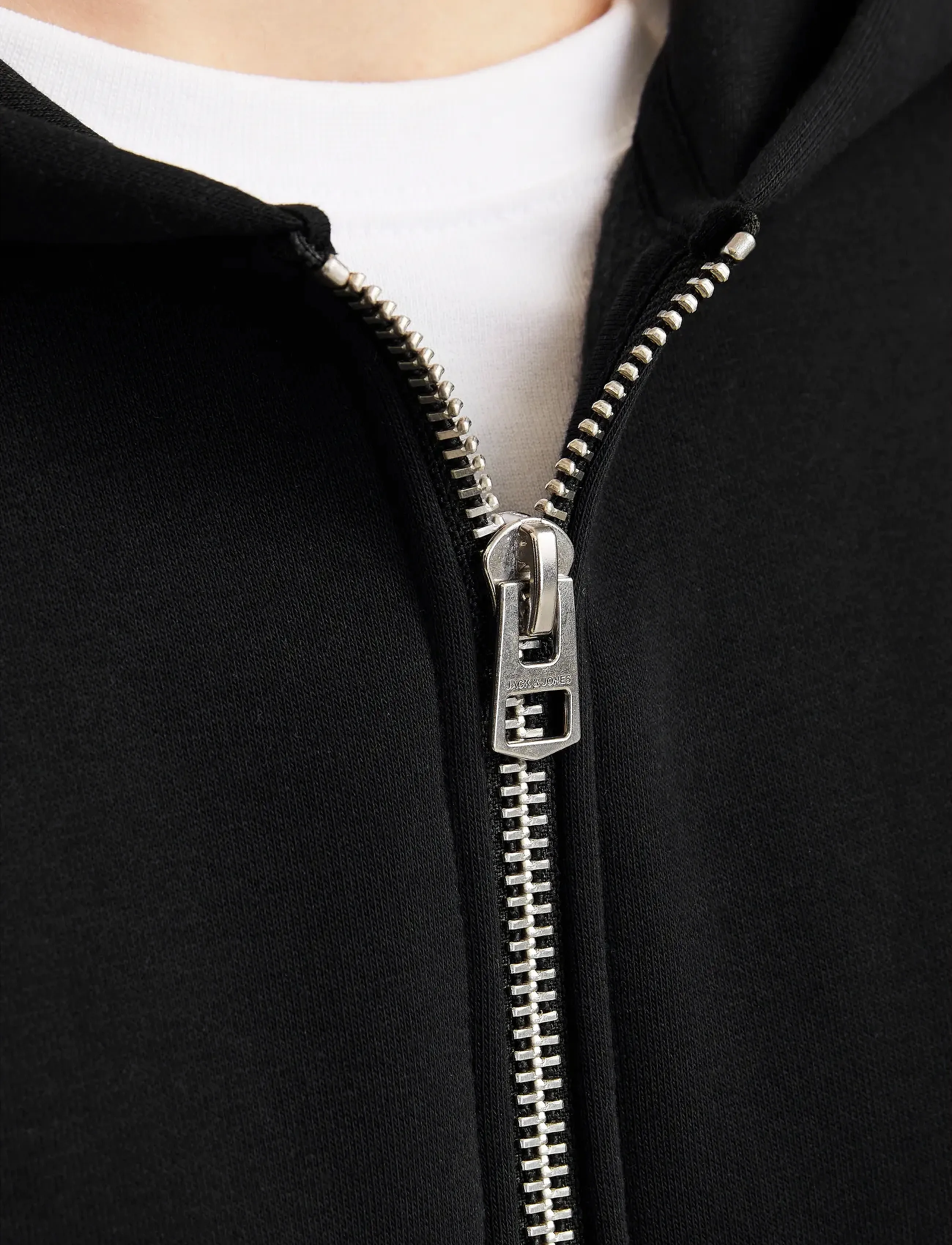 Jack & Jones - JJEURBAN EDGE SWEAT ZIP HOOD NOOS - sweatshirts - black - 5