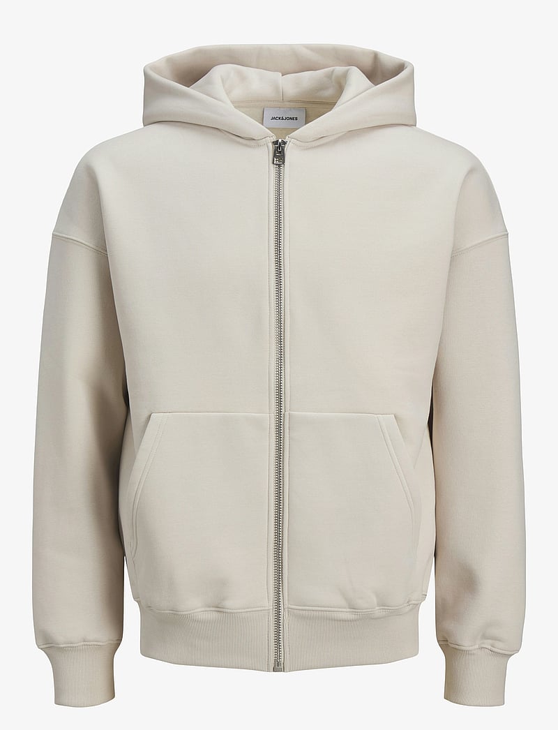 Jack & Jones - JJEURBAN EDGE SWEAT ZIP HOOD NOOS - kapuzenpullover - moonbeam - 1