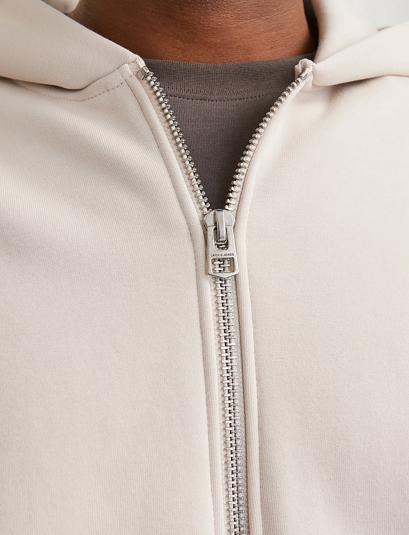 Jack & Jones - JJEURBAN EDGE SWEAT ZIP HOOD NOOS - kapuzenpullover - moonbeam - 5