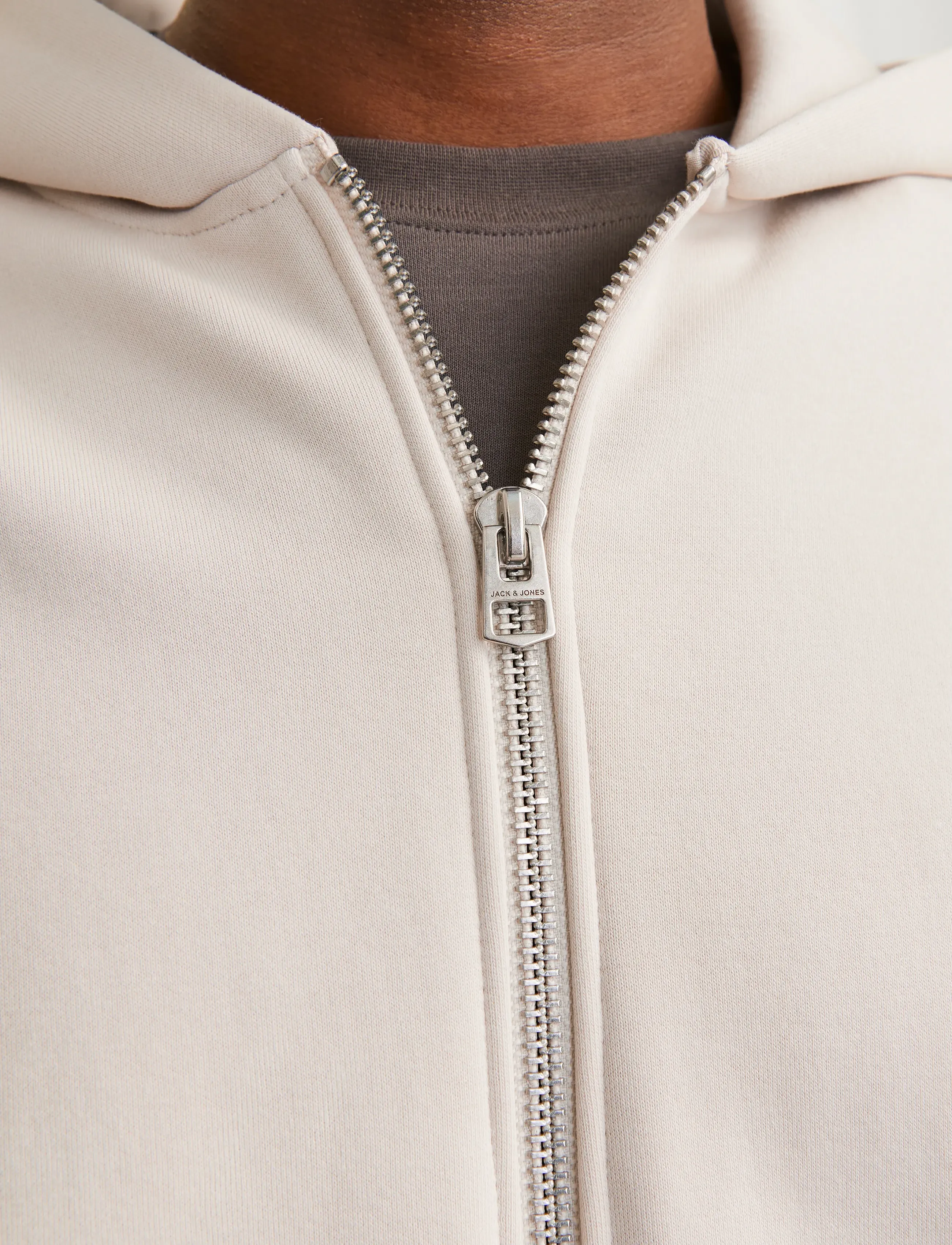 Jack & Jones - JJEURBAN EDGE SWEAT ZIP HOOD NOOS - sweats à capuche - moonbeam - 5