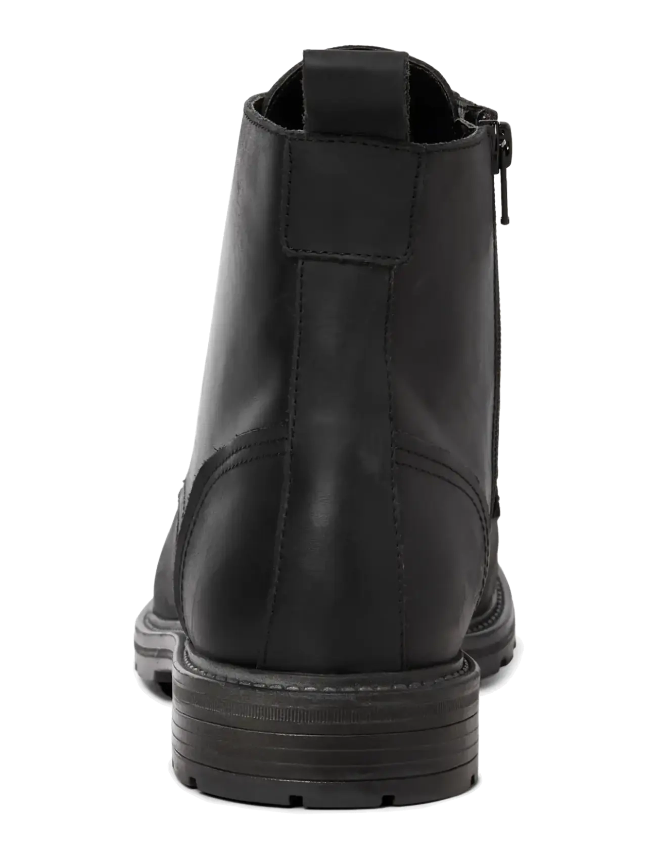 Jack & Jones - JFWTRAINER LEATHER BOOT BF LN - kängor med snörning - anthracite - 2