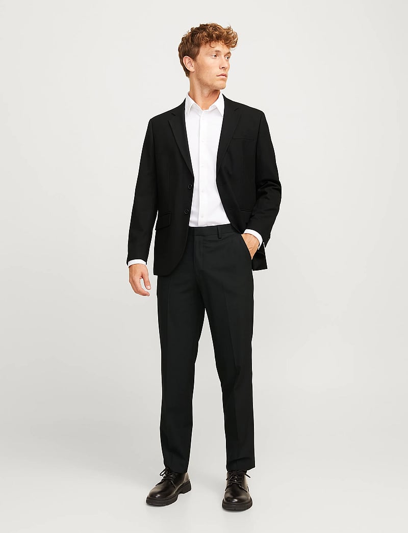 Jack & Jones - JPRBUSHWICK MATHEW REGULAR SUIT - yksiriviset bleiserit - black onyx - 4