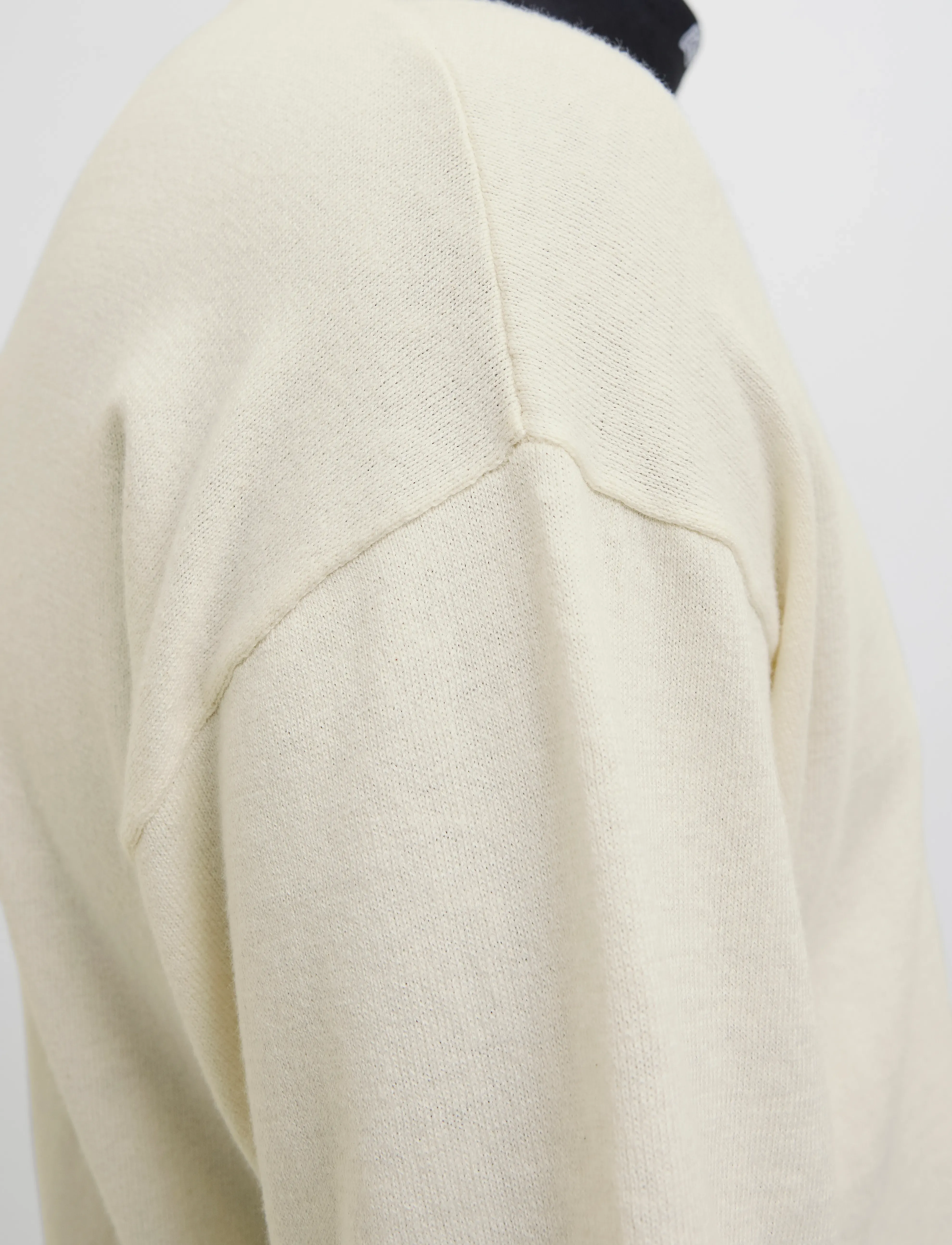 Jack & Jones - JJEEMIL KNIT TEE SS LN - short-sleeved t-shirts - cloud dancer - 4