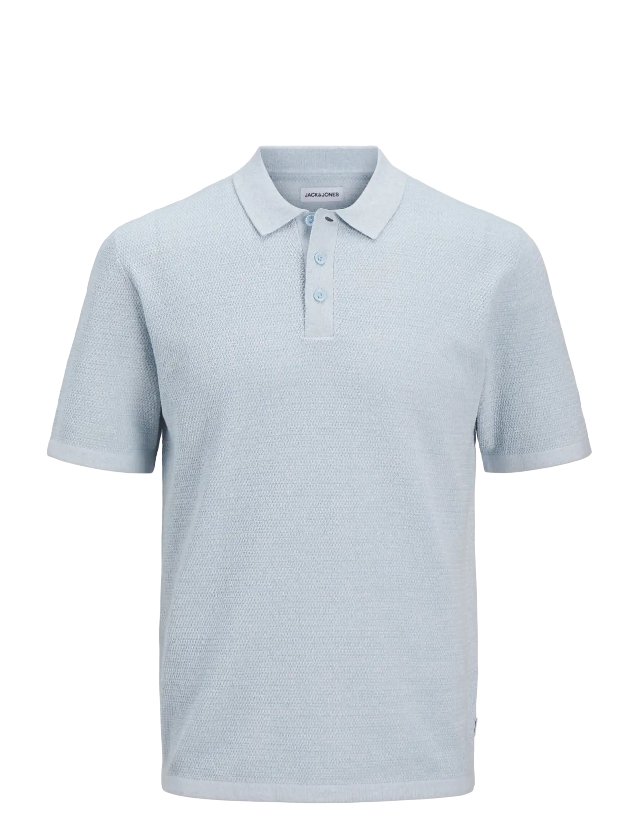 Jack & Jones JJEGEORGE KNIT POLO SS SN - Jack & Jones - CHAMBRAY BLUE / blue