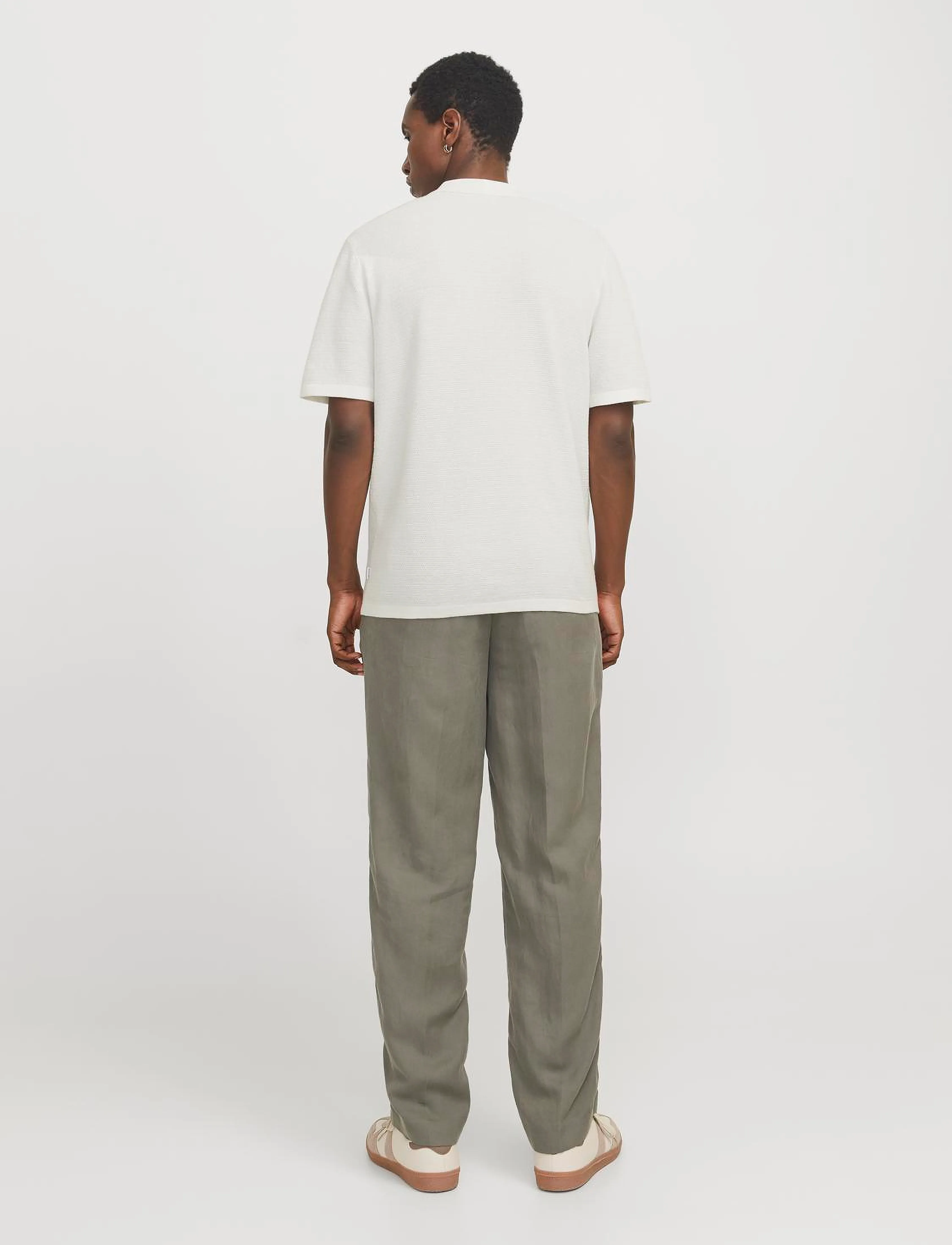 JACK & JONES Jjegeorge Knit Polo Ss Sn pikéer herr – bild 6