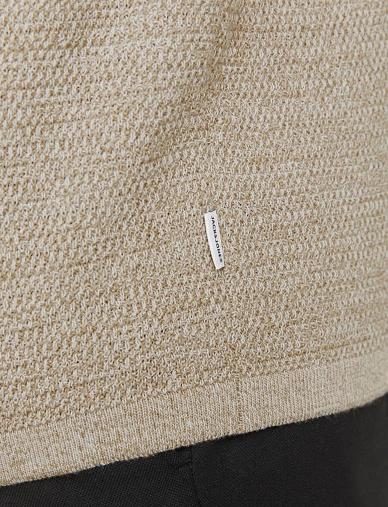 Jack & Jones - JJEGEORGE KNIT POLO SS SN - kootud polosärgid - coriander - 3