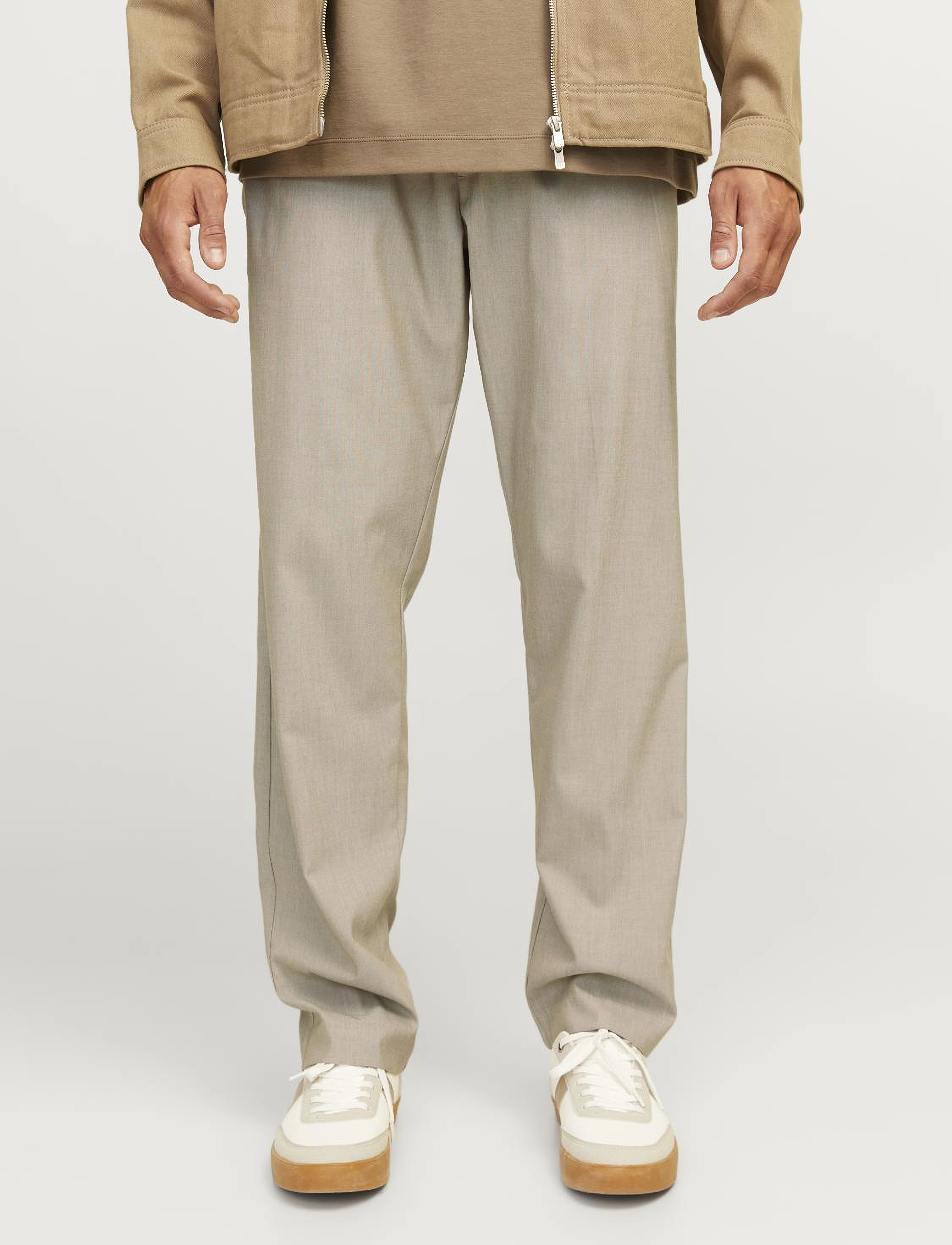 Jack & Jones Jpstkane Edwin Jogger Noos, Mænd, Joggingbukser, Beige, Str: M