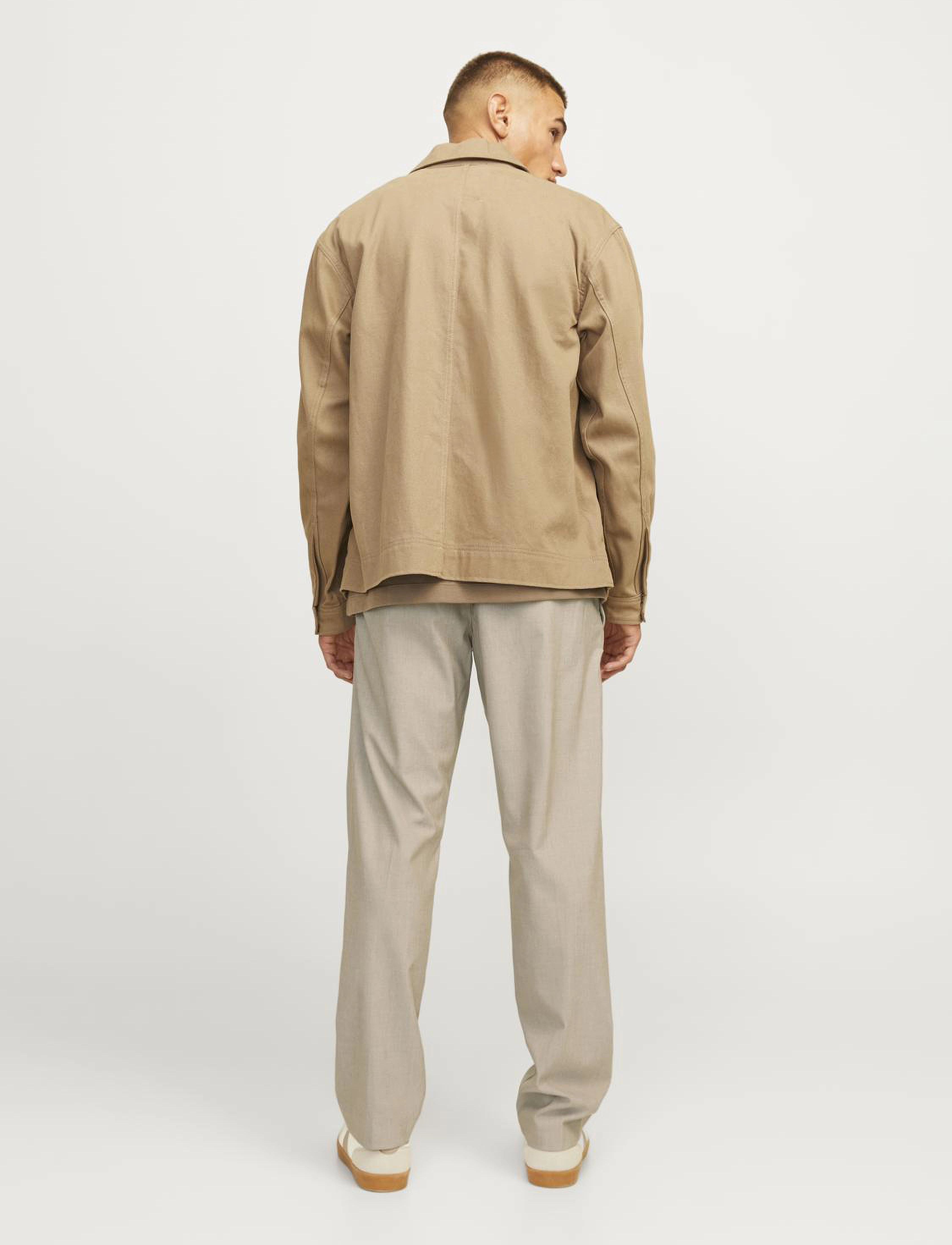 Jack & Jones - JPSTKANE EDWIN JOGGER NOOS - casual byxor - beige - 4