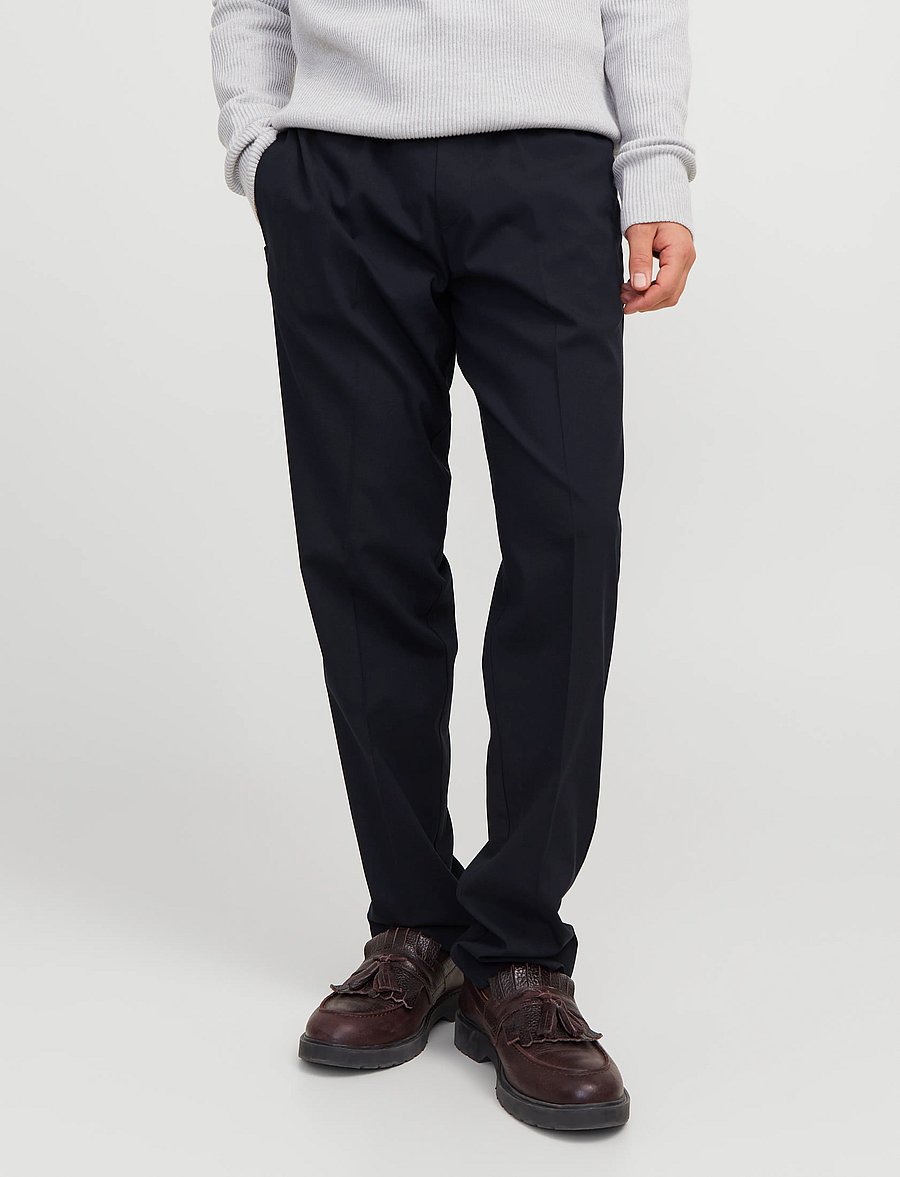 Jack & Jones - JPSTKANE EDWIN JOGGER NOOS - casual byxor - dark navy - 0