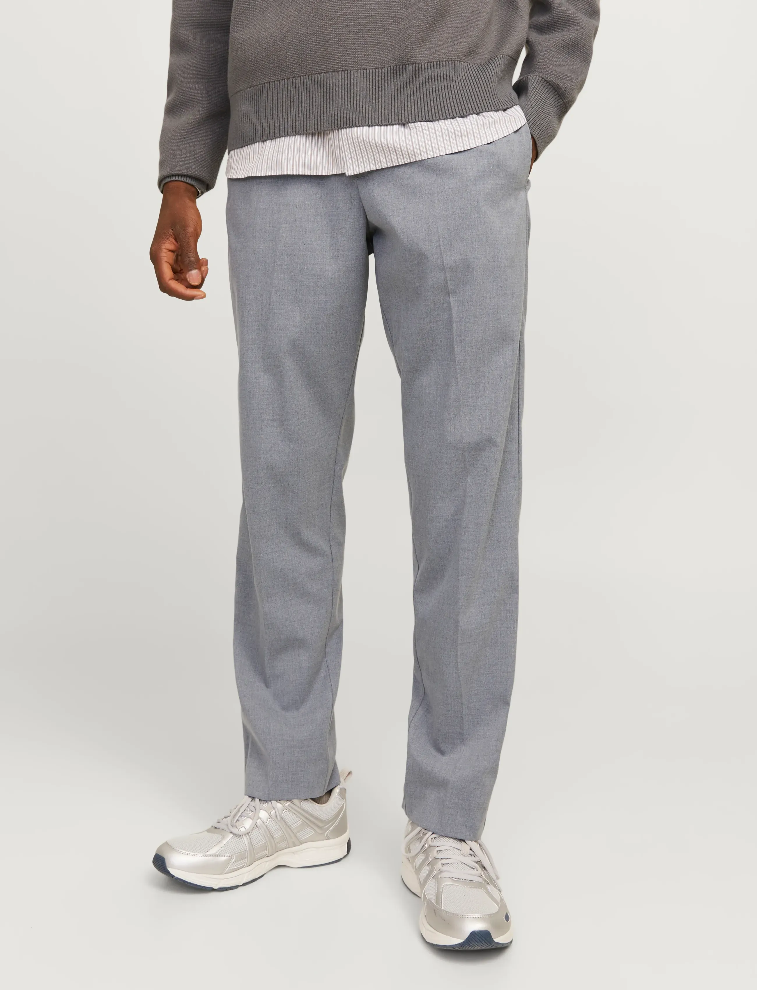 Jack & Jones Jpstkane Edwin Jogger Noos, XL, Grey, Bukser > Afslappet, Herre