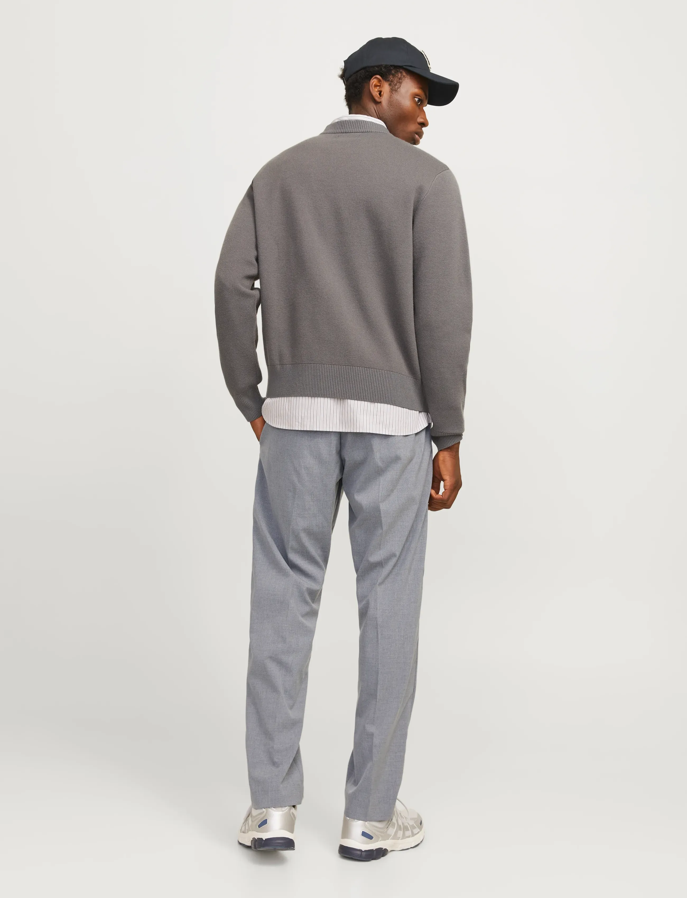 Jack & Jones - JPSTKANE EDWIN JOGGER NOOS - casual - grey melange - 3