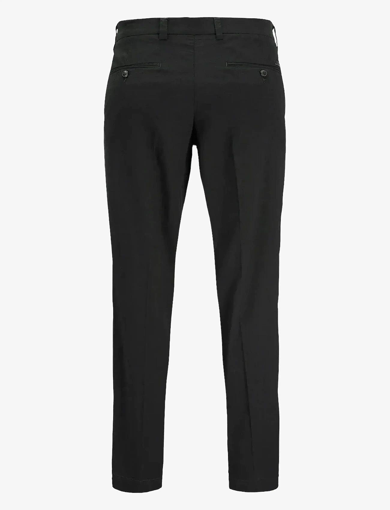 Jack & Jones - JPSTKARL JJSUMMER CHINO LN STYD - linased püksid - black - 1
