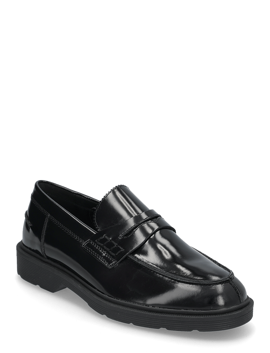 Jack & Jones - JFWDAX LEATHER LOAFER NOOS - nos éditoriaux - black - 1