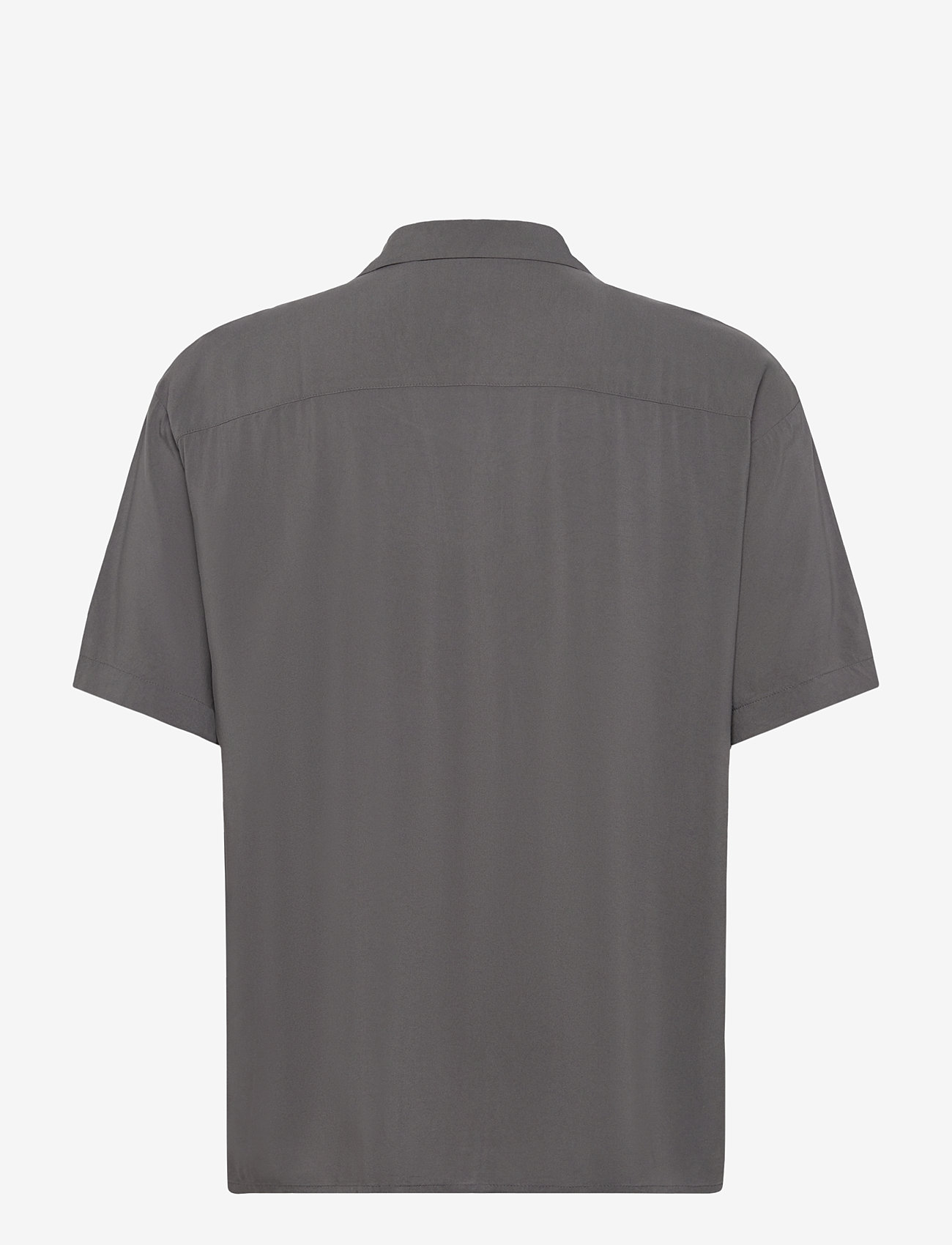 Jack & Jones - JJEJEFF SOLID RESORT SHIRT S/S SN - kortärmade skjortor - castlerock - 2