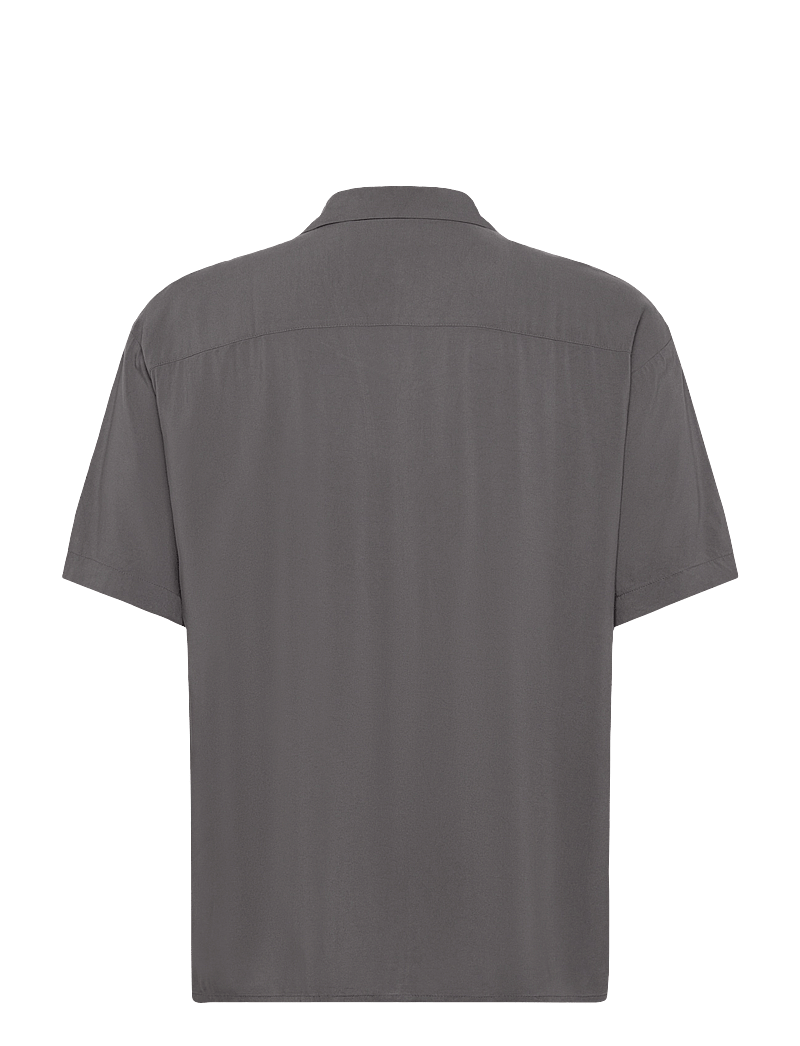 Jack & Jones - JJEJEFF SOLID RESORT SHIRT S/S SN - kurzarmhemden - castlerock - 2