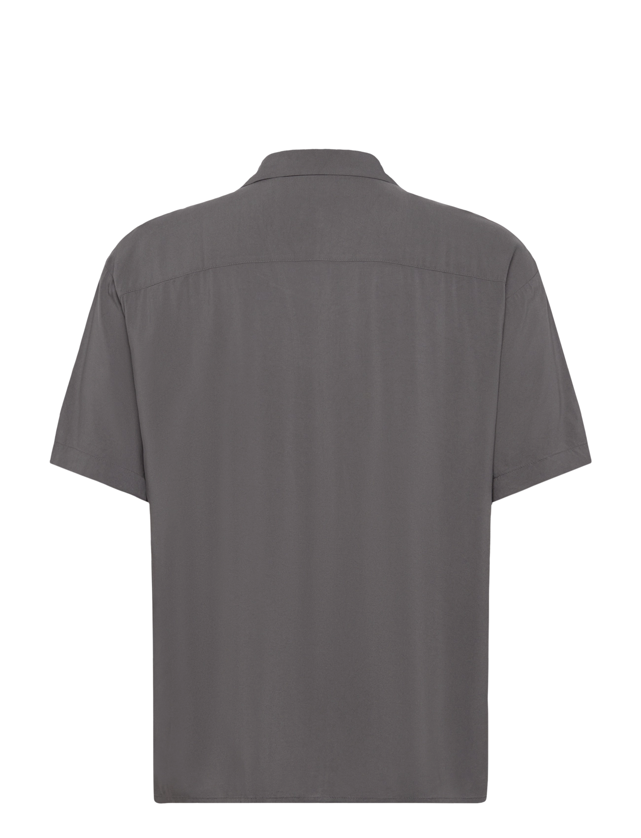 Jack & Jones - JJEJEFF SOLID RESORT SHIRT S/S SN - lyhythihaiset kauluspaidat - castlerock - 2