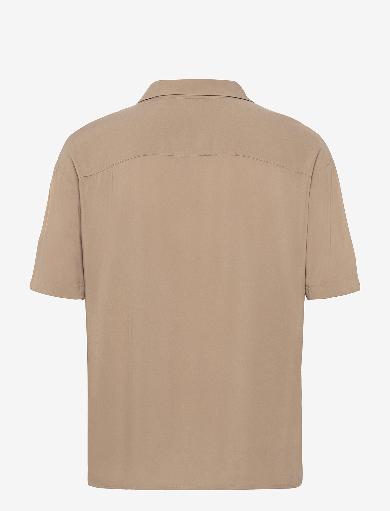 Jack & Jones - JJEJEFF SOLID RESORT SHIRT S/S SN - kortærmede skjorter - coriander - 2