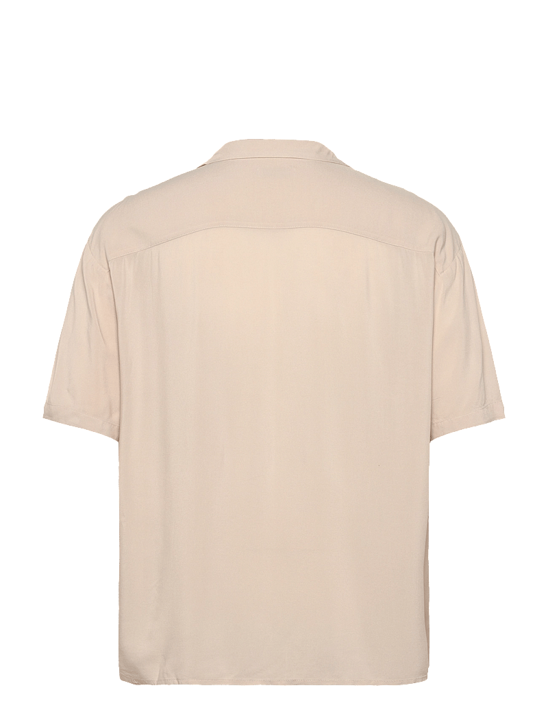 Jack & Jones - JJEJEFF SOLID RESORT SHIRT S/S SN - kortærmede skjorter - moonbeam - 2