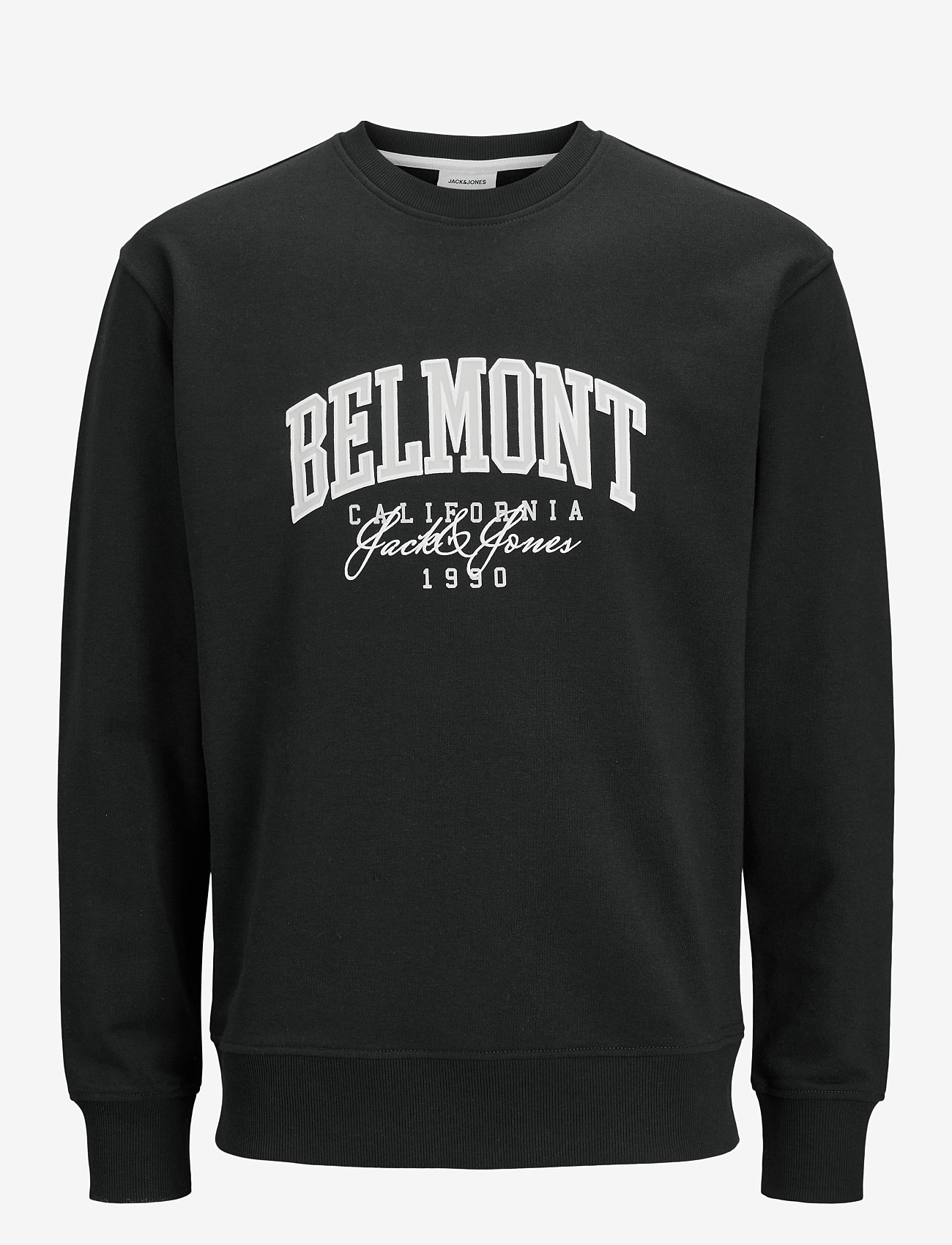 Jack & Jones - JJDETROIT SWEAT CREW NECK - hupparit - black - 0